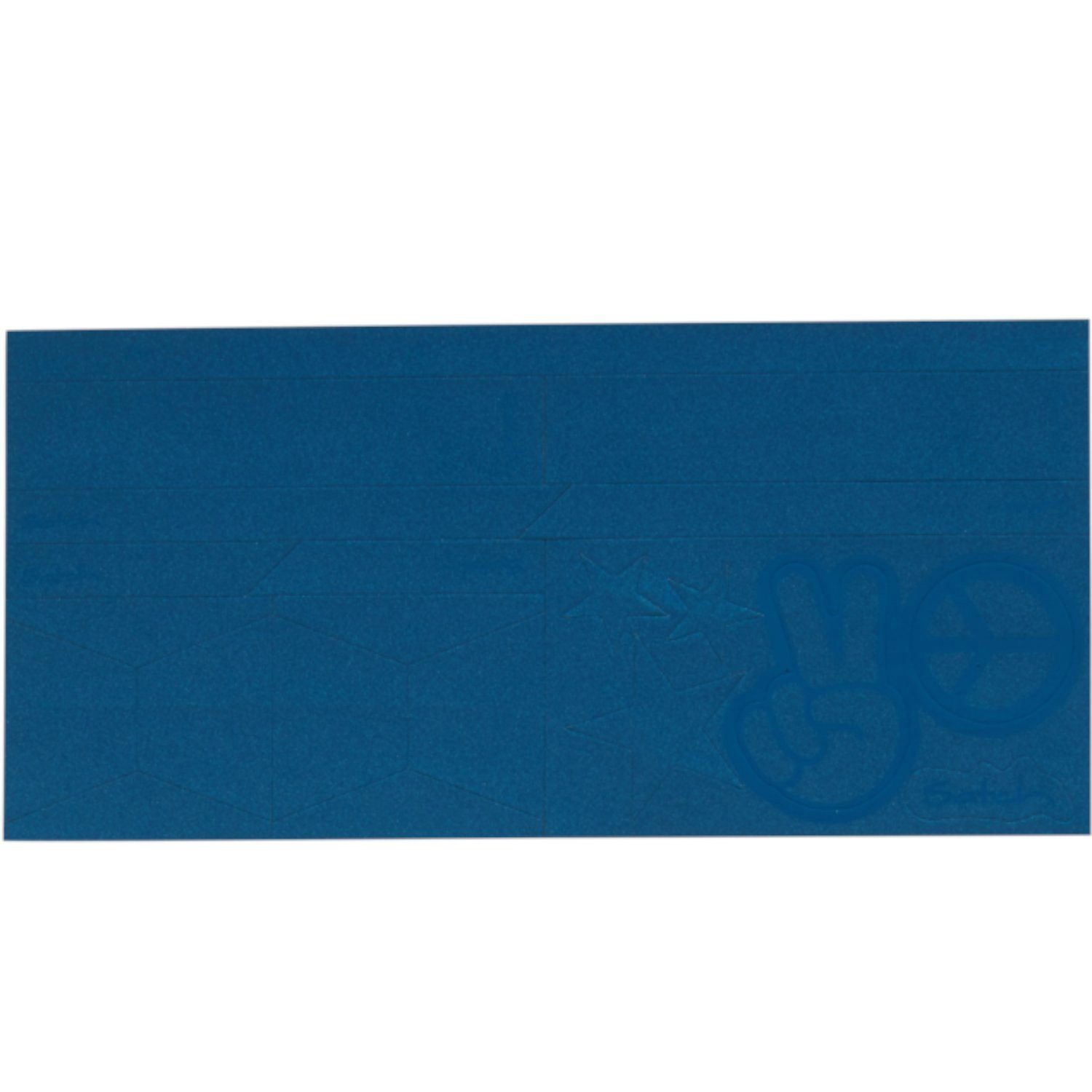 Satch Reflektor-Aufkleber Reflektierende Sticker Blue