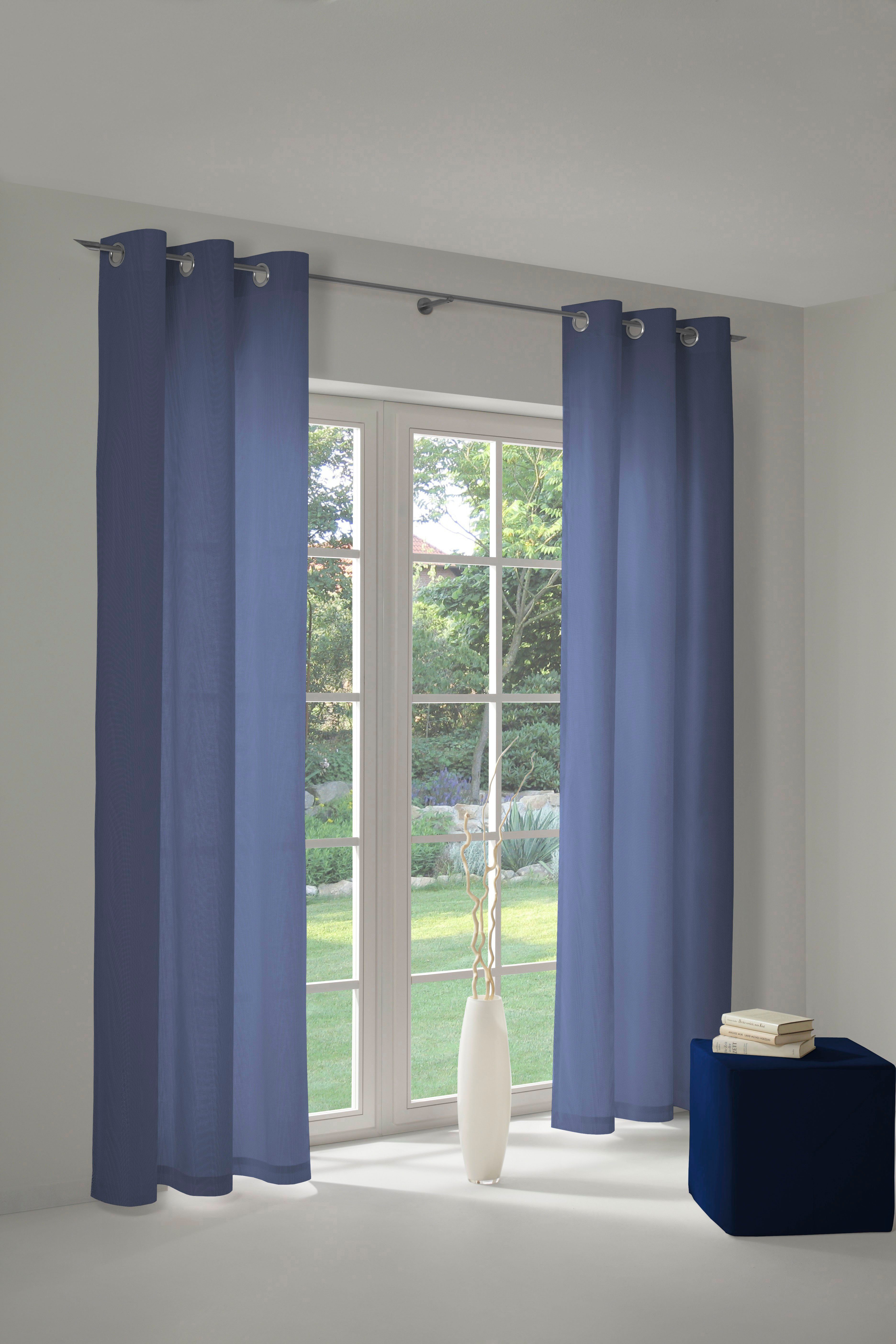 Wirth Vorhang Uni Collection, Ösen (1 günstig online kaufen