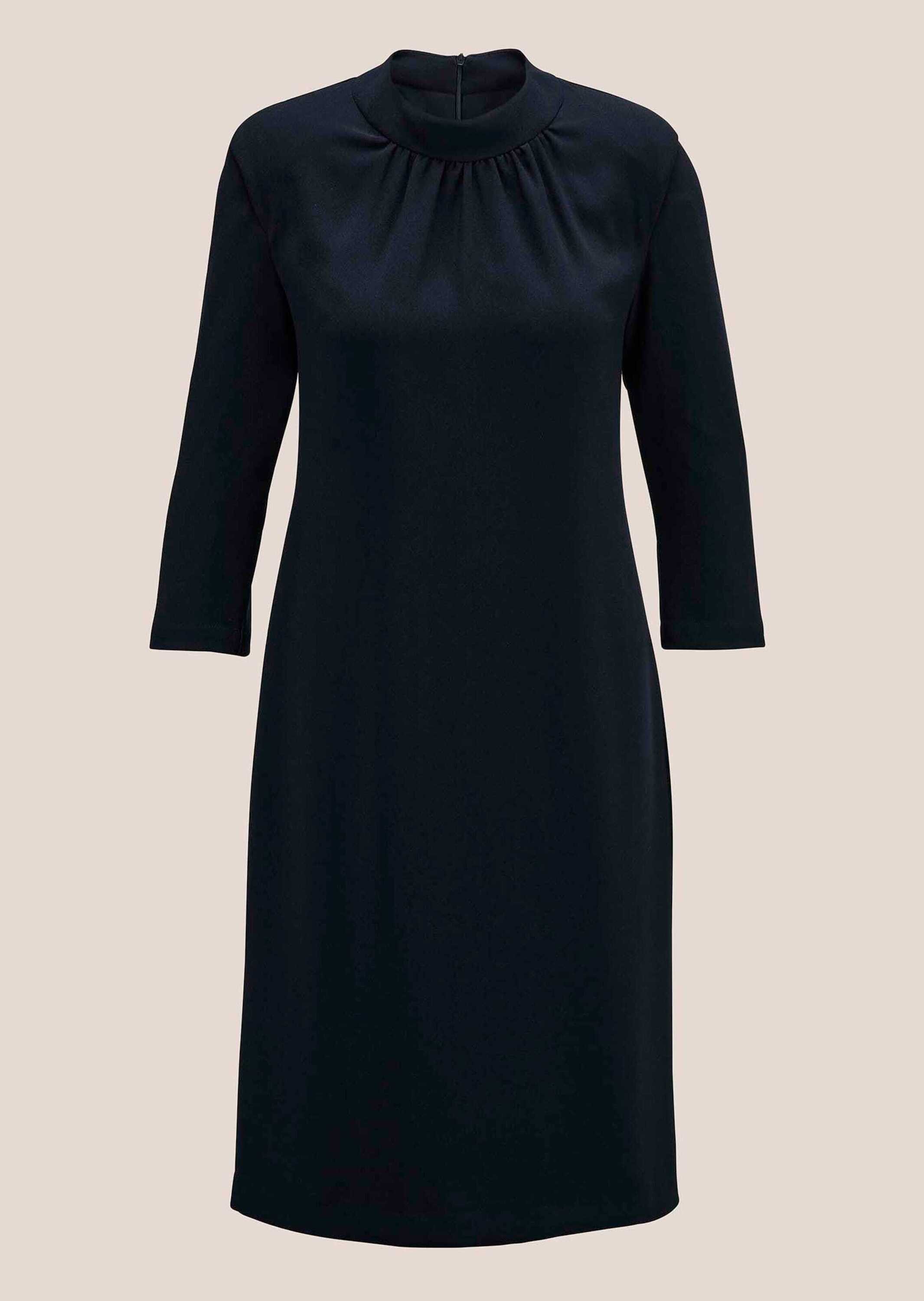 Midikleid Etuikleid mit Stehkragen