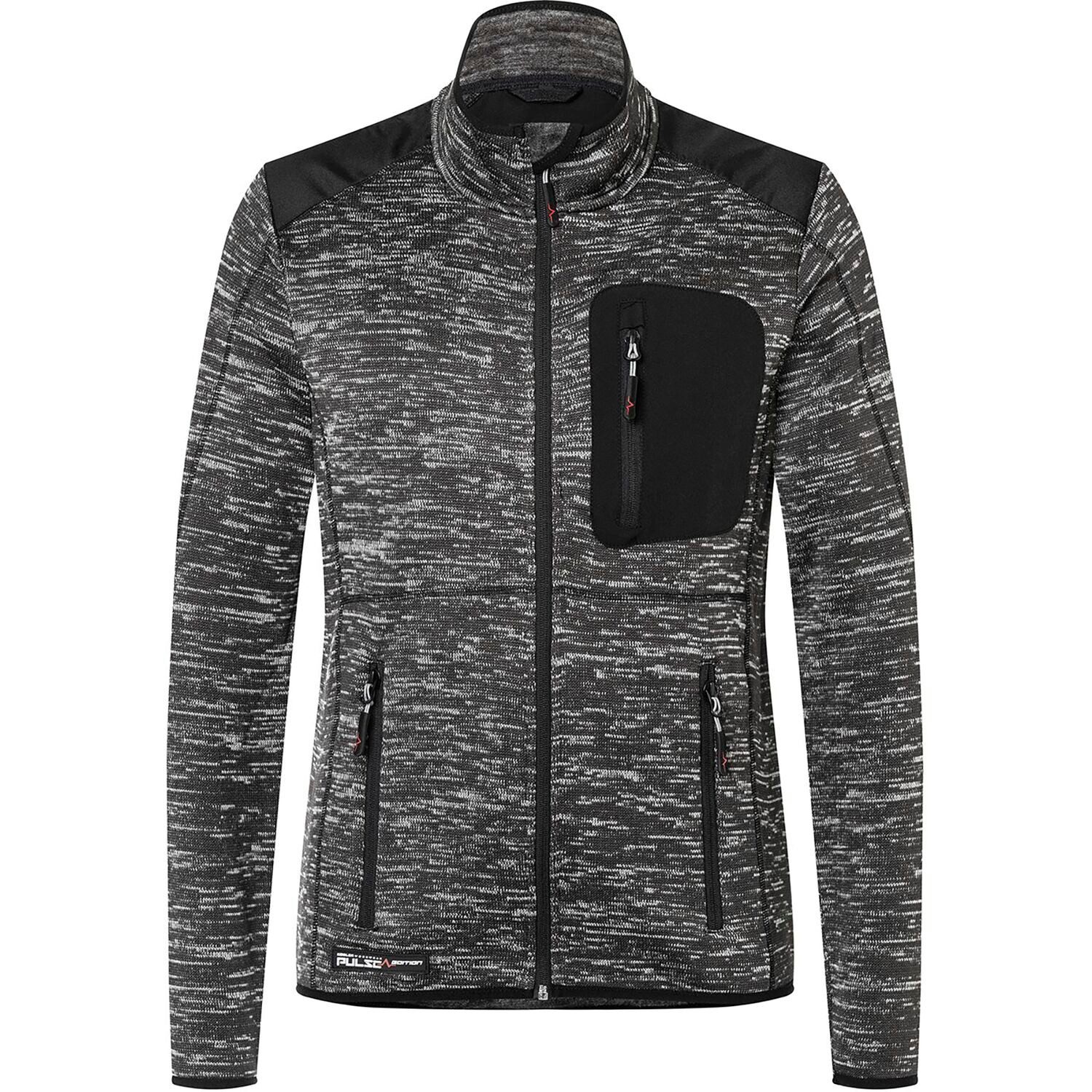 Kübler Arbeitsjacke robuste Arbeitsjacke Jacke Workwear Strickjacke anthrazit/schwarz