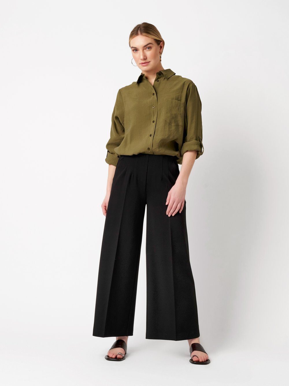 TONI Culotte Jenny Culotte mit cleanem Formbund