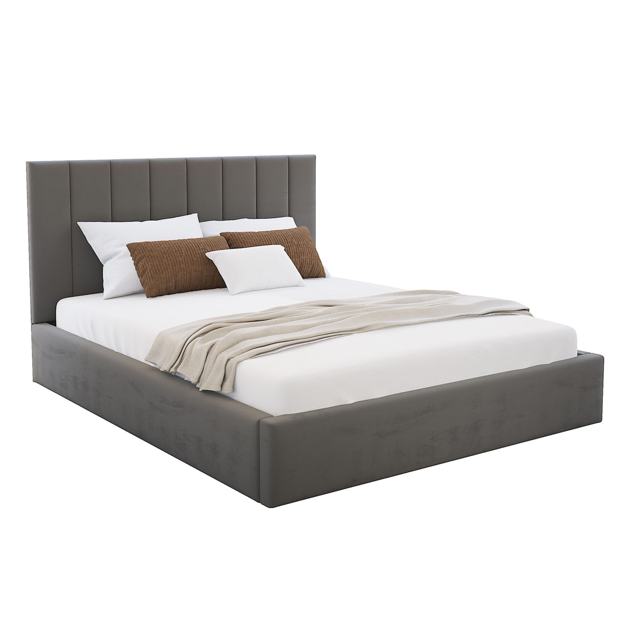 FDM Polsterbett KAJA modern mit Bettkasten günstig online kaufen