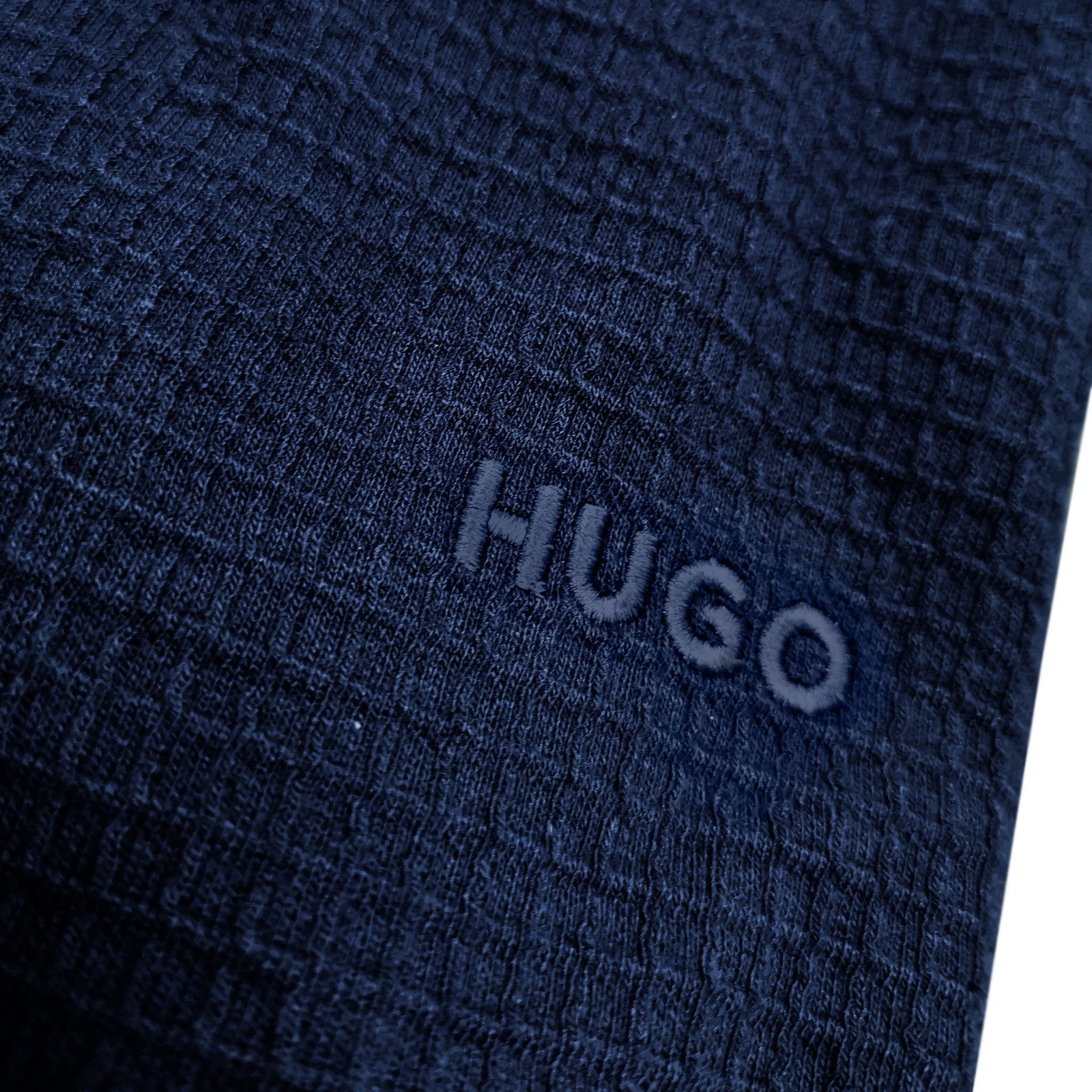 HUGO Kapuzenshirt Austin Hoodie mit Waffelstruktur günstig online kaufen