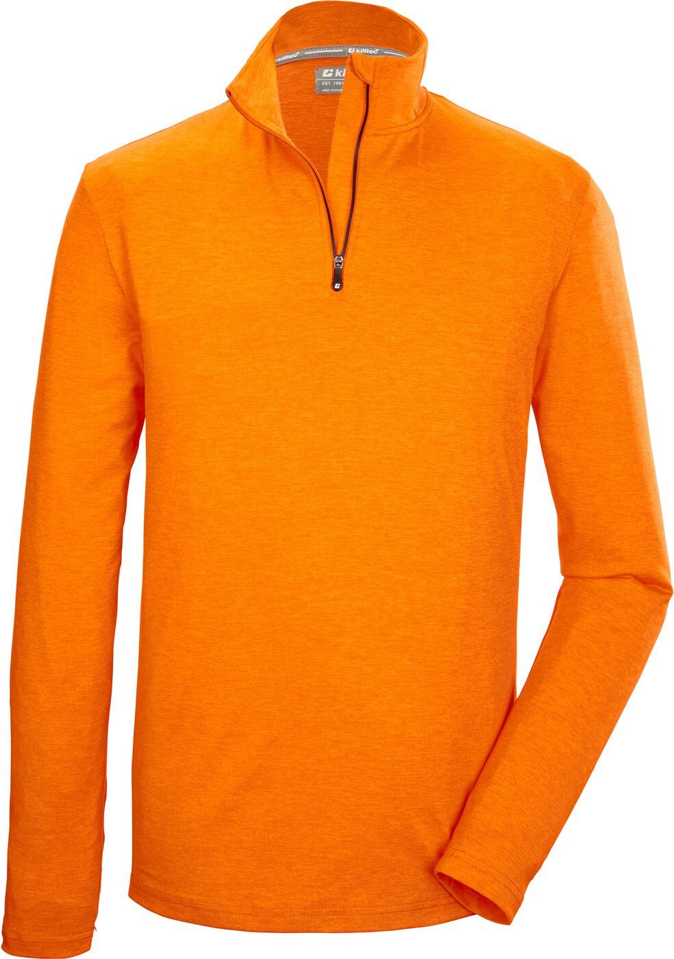 Killtec Fleeceshirt KSW 95 MN LS SHRT orange