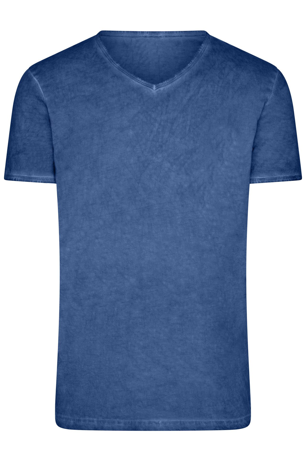 T-Shirt Doppelpack Figurbetontes Herren T-Shirt mit Spray Print JN976