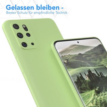 EAZY CASE Handyhülle TPU Hülle für Samsung Galaxy S20 Plus / S20+ 5G 6,7 Zoll, Smart Slimcover Matt Silikon Schutzhülle mit Kameraschutz tpu Grün