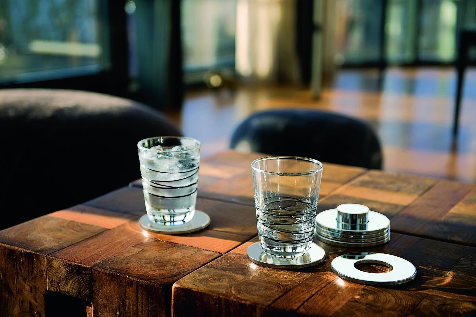 Philippi Design Glasuntersetzer, PHILIPPI Glasuntersetzer Untersetzer RINGS