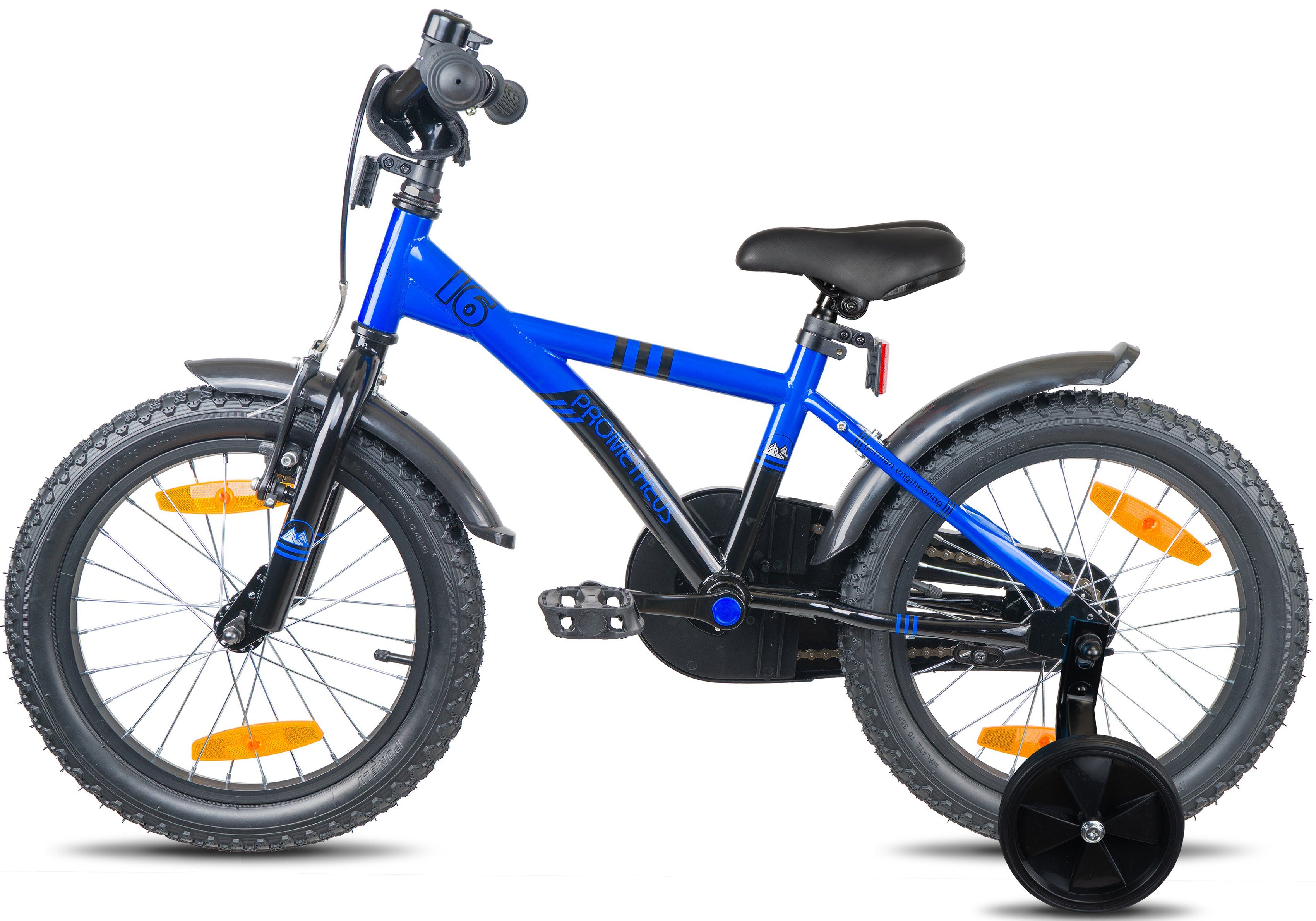 PROMETHEUS BICYCLES Hawk, Gang, Kinderfahrrad 1 Schaltung BLUE ohne