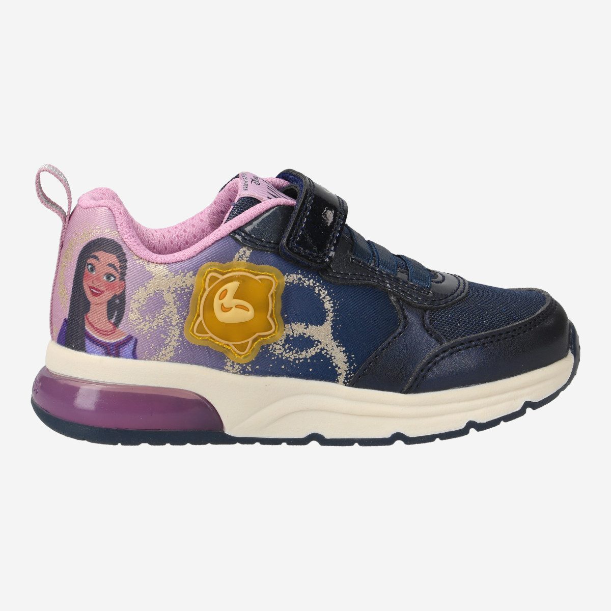 GEOX SPACECLUB, Sneaker in Blau, kombiniert für Kinder Sneaker
