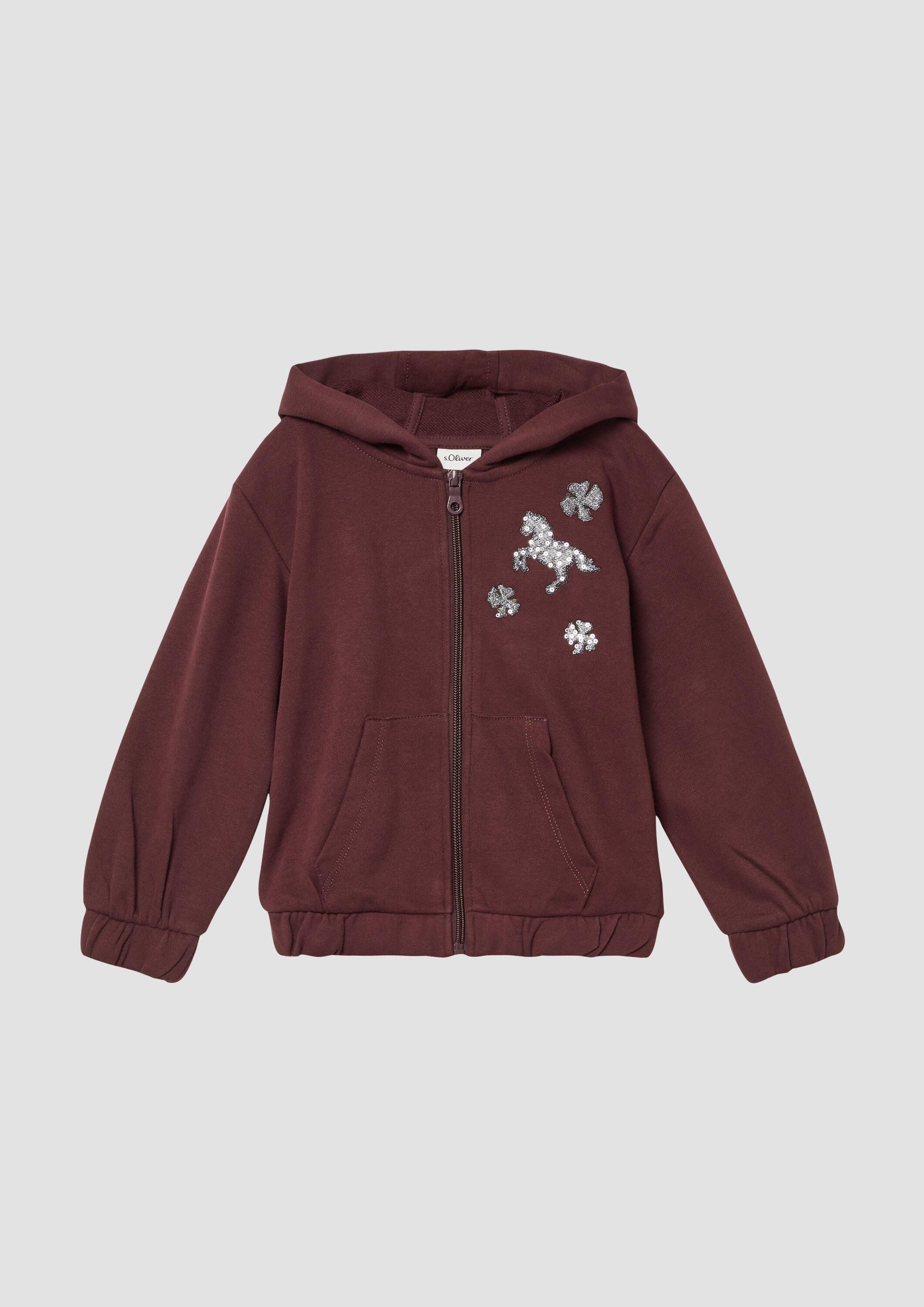 Sweatjacke Sweatshirt Jacke