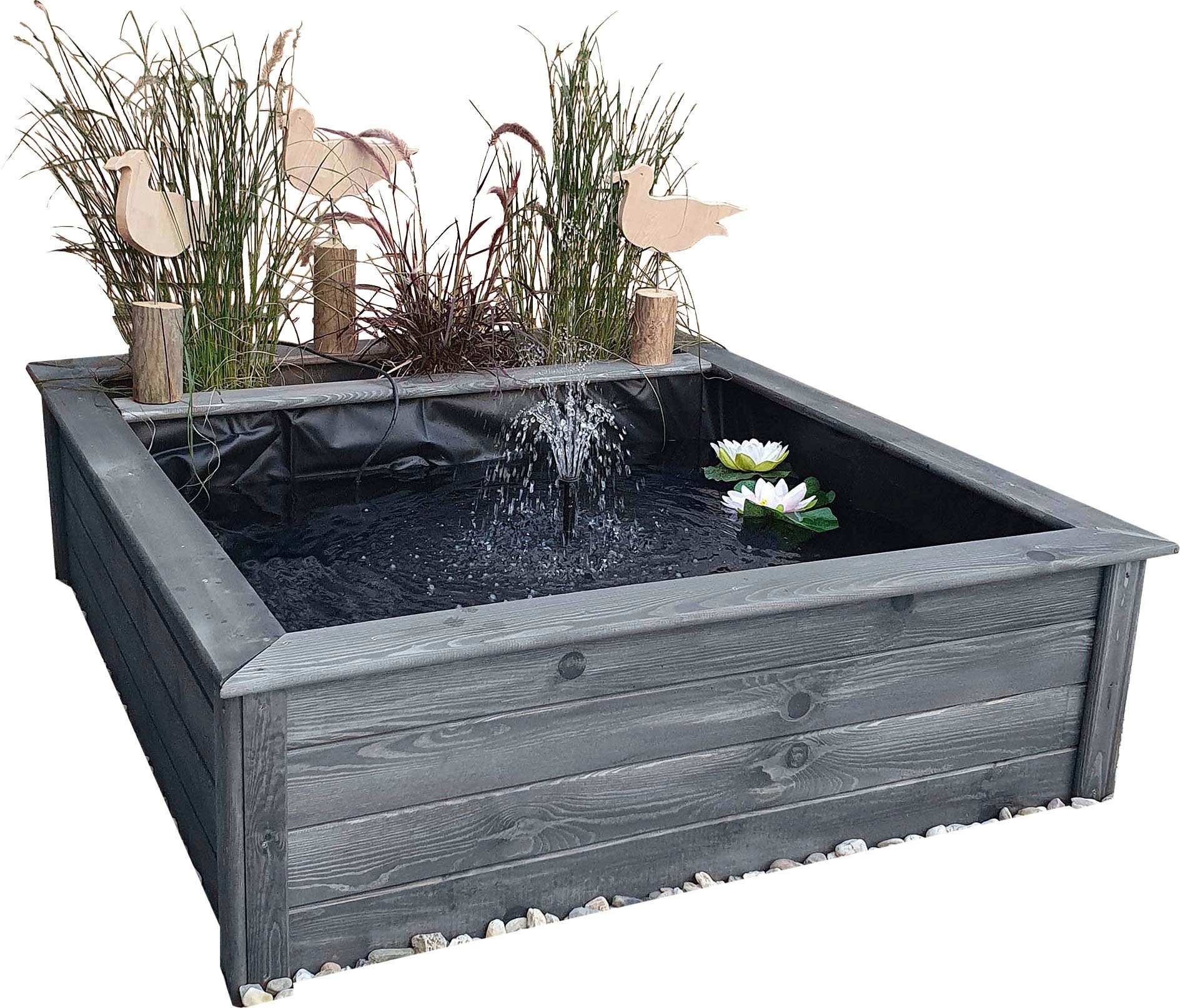 promadino Hochteich, BxTxH: 146x127x40 cm, 540 günstig online kaufen