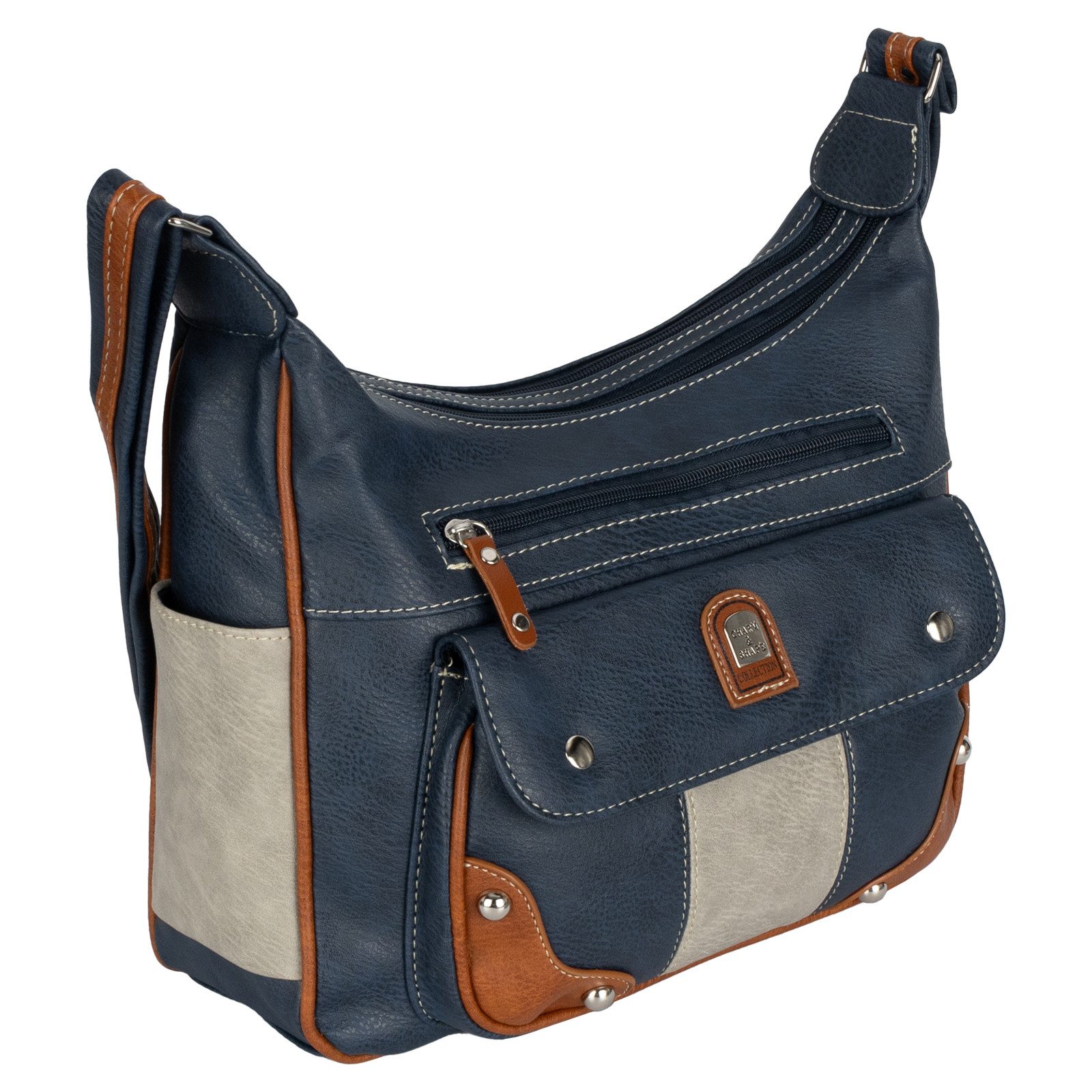 EAAKIE Umhängetasche Damen Tasche Schultertasche Umhängetasche Leder Optik Handtasche, als Schultertasche, Umhängetasche tragbar