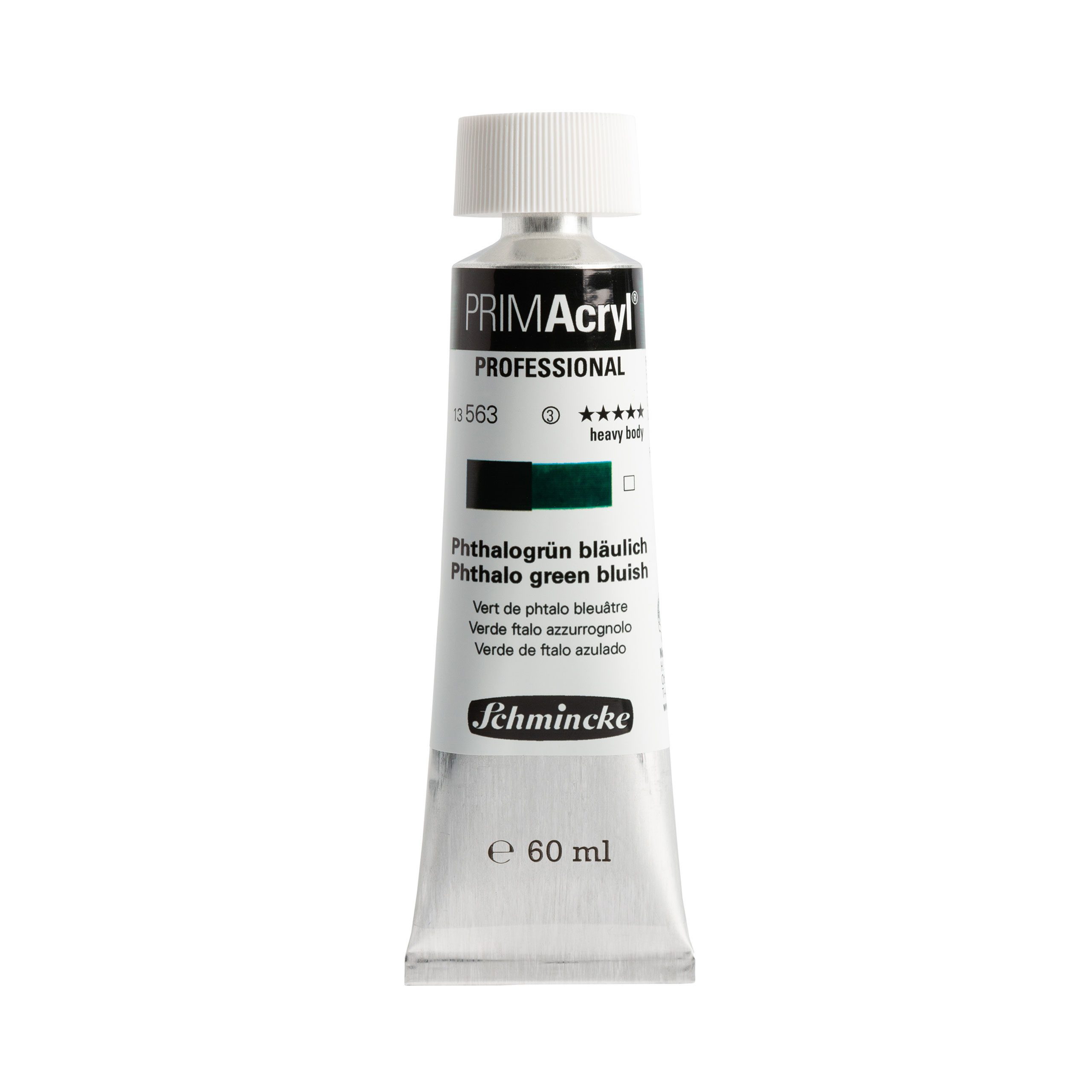 Schmincke Acrylfarbe 60ml PRIMAcryl Phthalogruen blaeulich Acryl 13 563 011