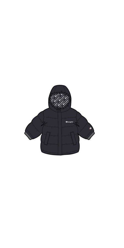 Champion Winterjacke mit Kapuze (kleiner Logo) günstig online kaufen
