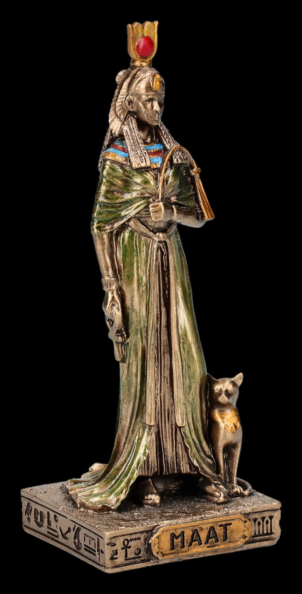Figuren Shop GmbH Dekofigur Göttin Maat Figur – Ägyptische Statue Veronese günstig online kaufen