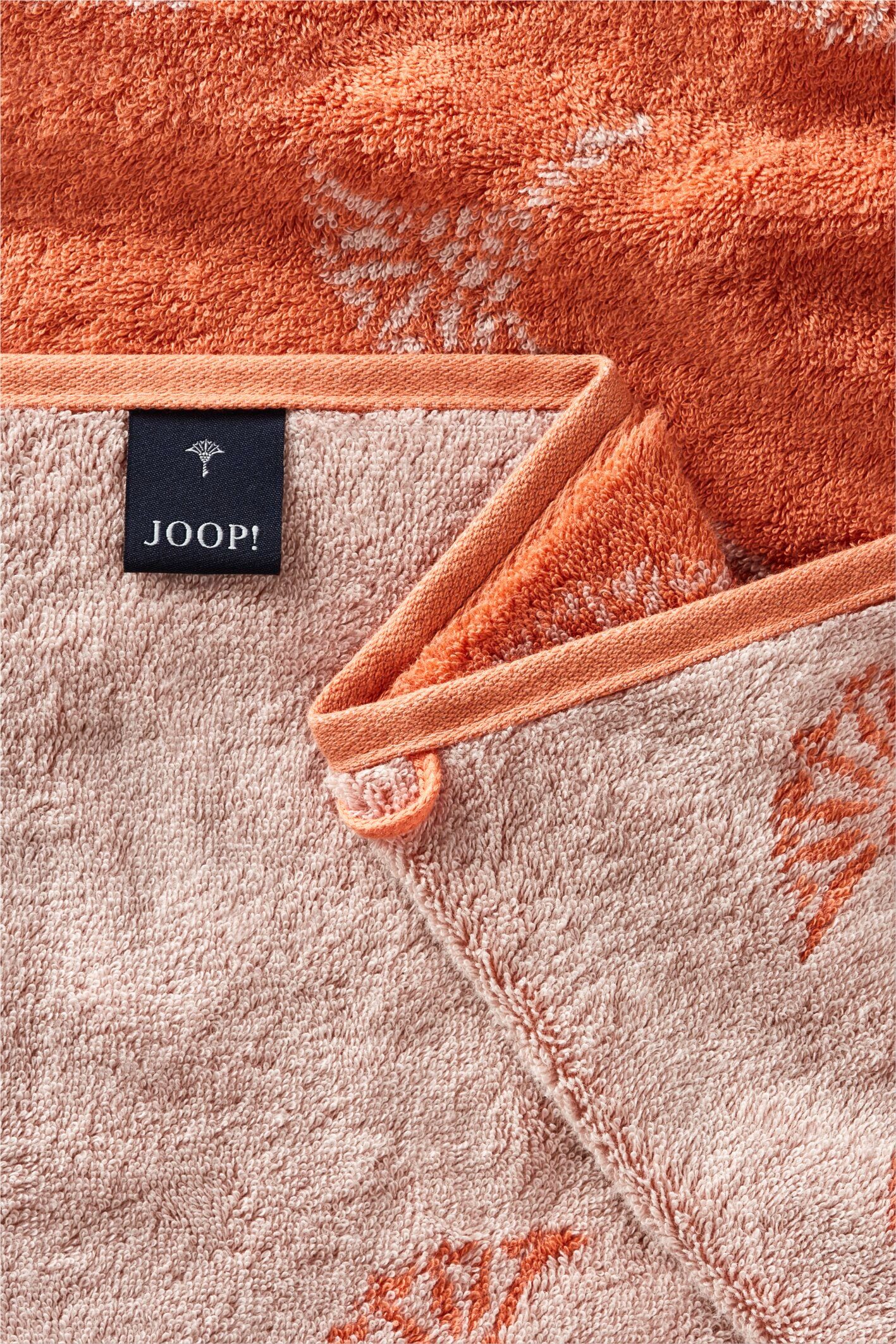 Joop! Gästehandtücher JOOP! (3-St) CORNFLOWER - FADED LIVING Textil MOVE Gästetuch-Set, Apricot