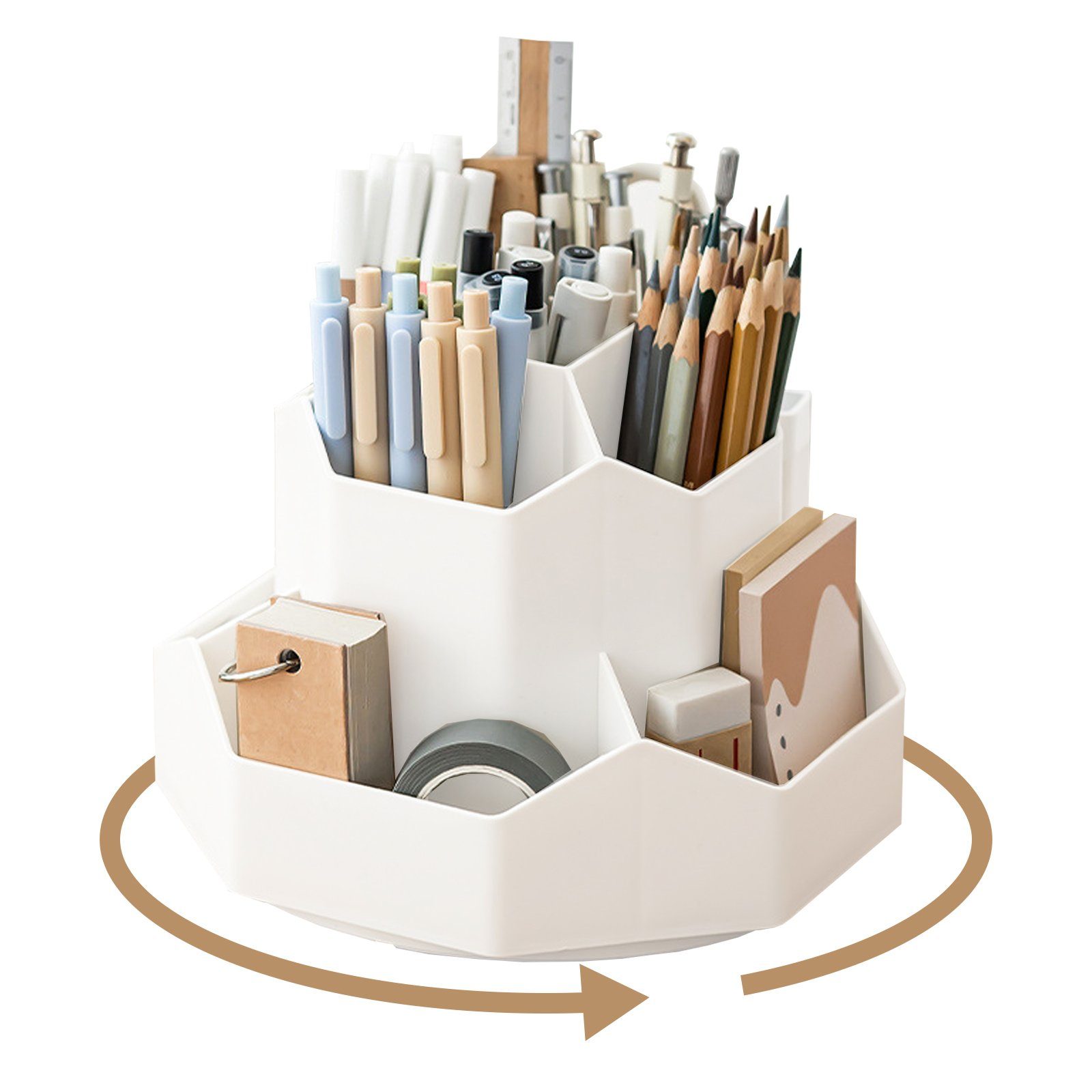 TWSOUL Badorganizer Drehbarer Stift-Container mit großem Fassungsvermögen, günstig online kaufen