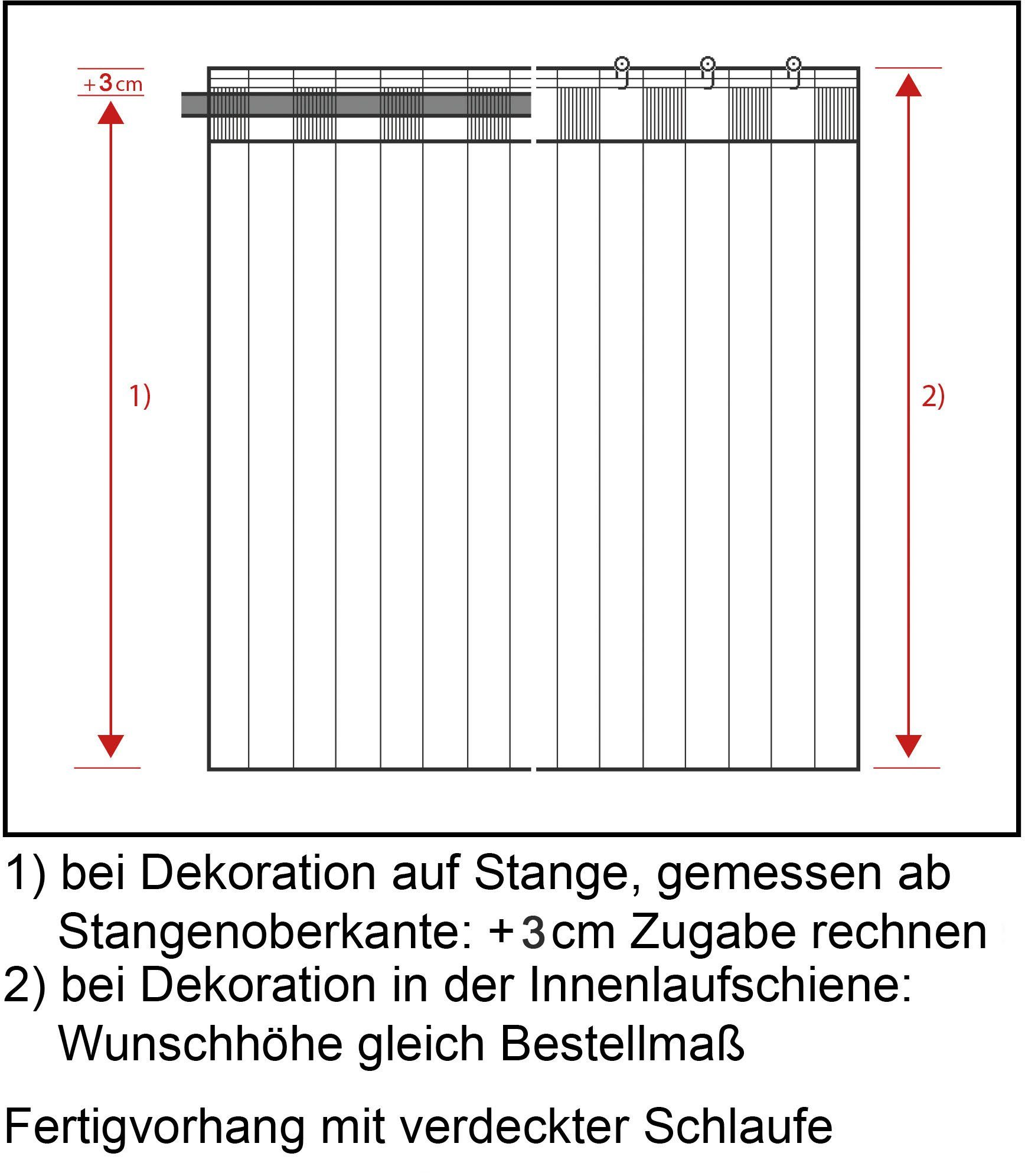 Vorhang LINESSA-NXFR145, (1 unifarben, Jacquard, Maß St), you!, Polyester, Multifunktionsband Strukturmuster, blickdicht, blickdicht, nach clean, for Neutex anthrazit