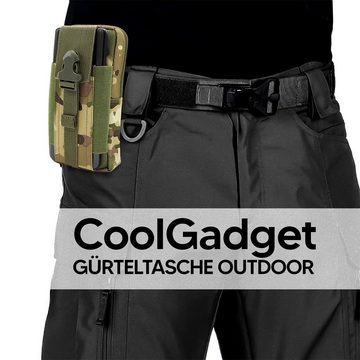 CoolGadget Handyhülle Survival Case Universal XL für iPhone, Samsung, Xiaomi Huawei, Hülle Gürteltasche Outdoor Handy Tasche für verschiedene Smartphones