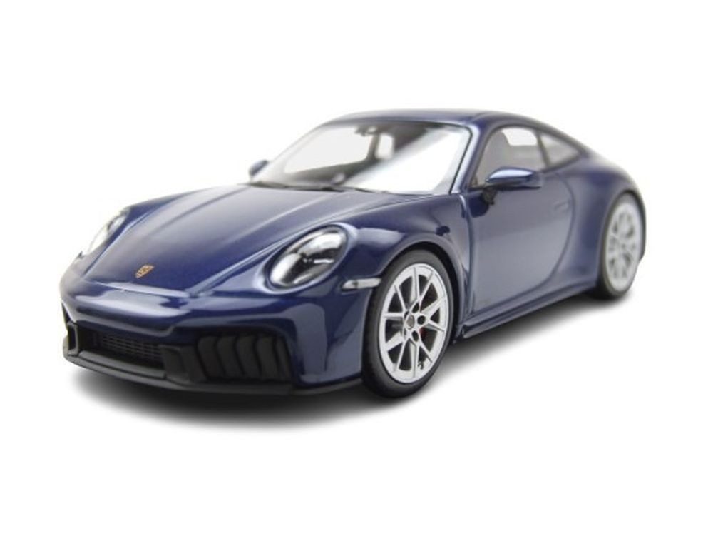 Minichamps Modellauto Porsche 911 (992.2) Carrera GTS 2024 blau metallic, Maßstab 1:43