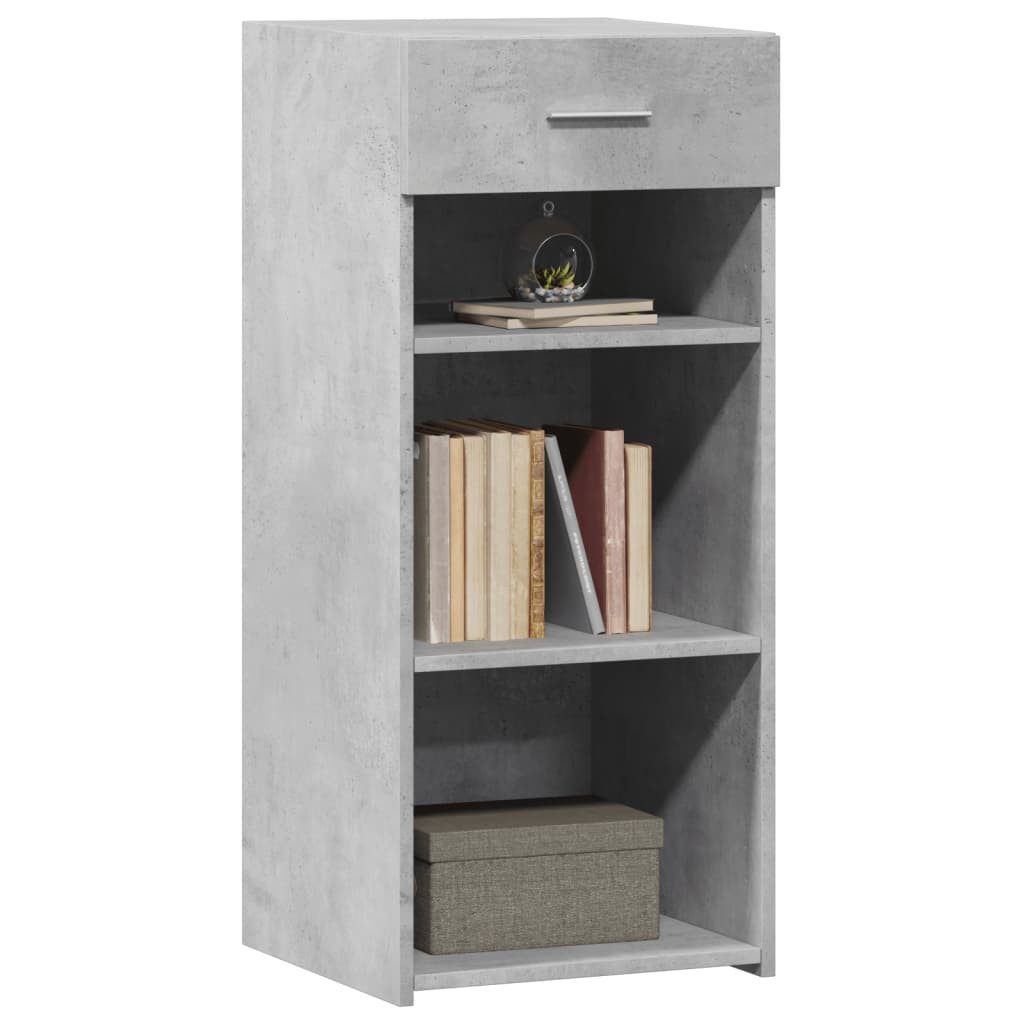 vidaXL Sideboard Sideboard Betongrau 40x42,5x93 cm günstig online kaufen