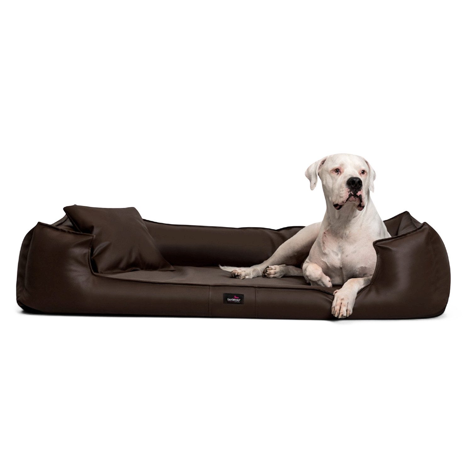 tierlando® Tierbett Orthopädisches Hundebett GOOFY Kunstleder, Matratzensch günstig online kaufen