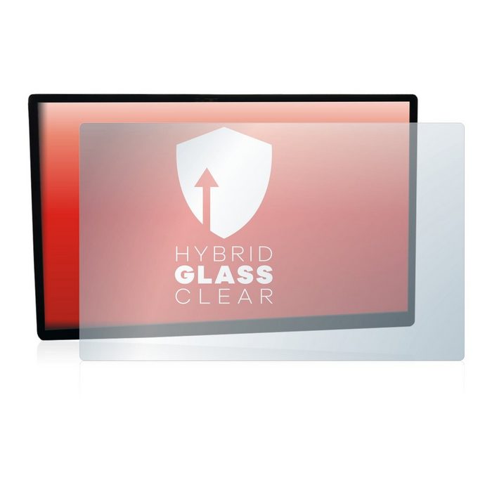 upscreen flexible Panzerglasfolie für Tesla Model S Plaid 17" 2023 Displayschutzglas Schutzglas Glasfolie klar