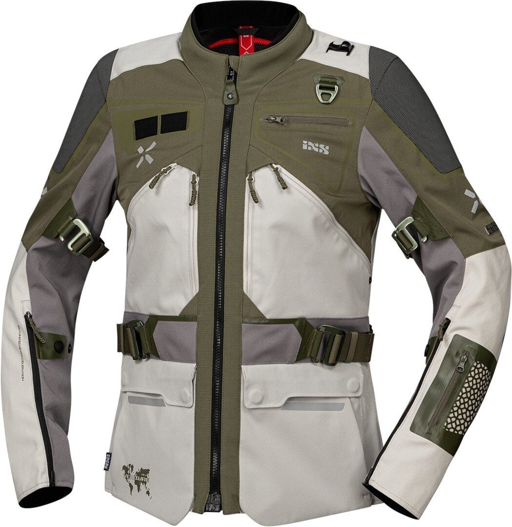 IXS Motorradjacke Venture-Air 1.0 Damen Motorrad Textiljacke Rückenprotektor enthalten