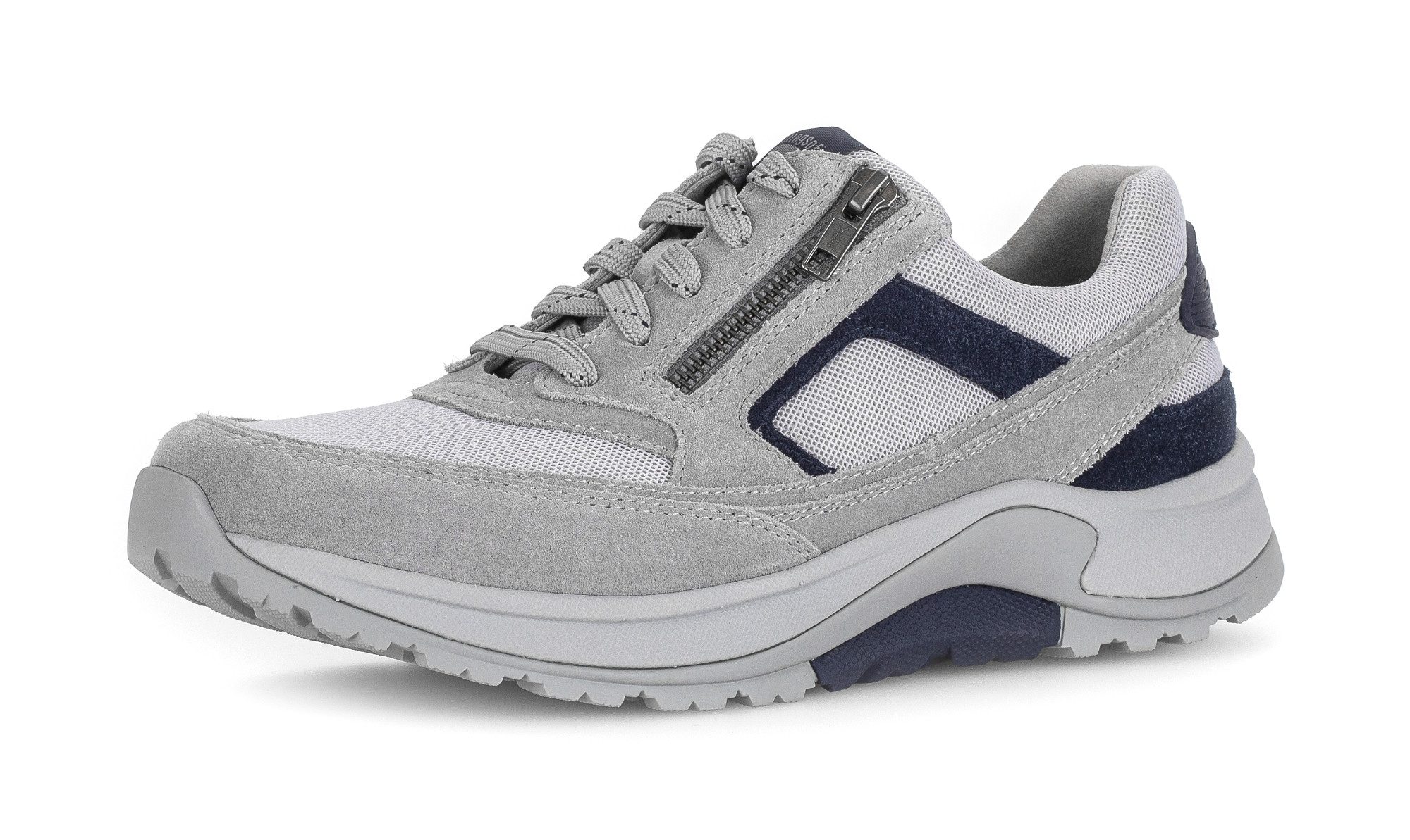 rollingsoft Keilsneaker, Schnürschuh, Halbschuh, Freizeitschuh, Außenreißverschluss, G-Weite