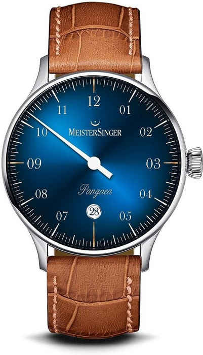 Meistersinger Automatikuhr MeisterSinger Pangaea Date PMD908D Herren Automatikuhr