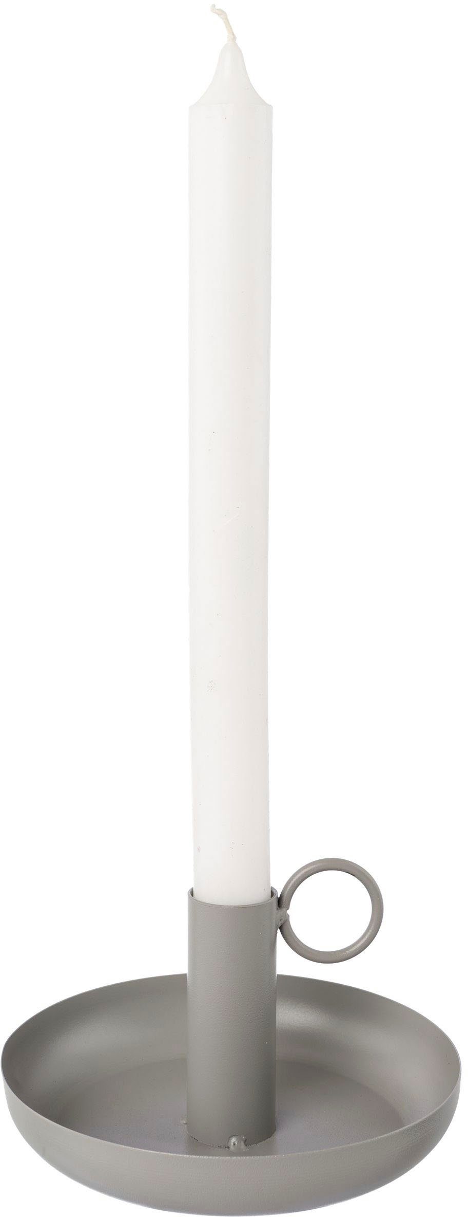 andas Kerzenhalter Stabkerzenhalter Engla (Set, 3 St), aus Metall, mit  dekorativem Henkel | Kerzenständer