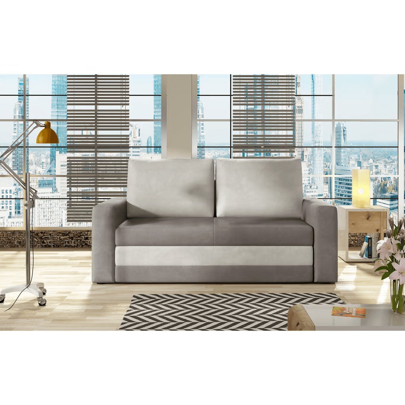 Snsowed Chesterfield Sofa 2-Sitzer - Vintage Couch Für Wohnzimmer Mit Tufting