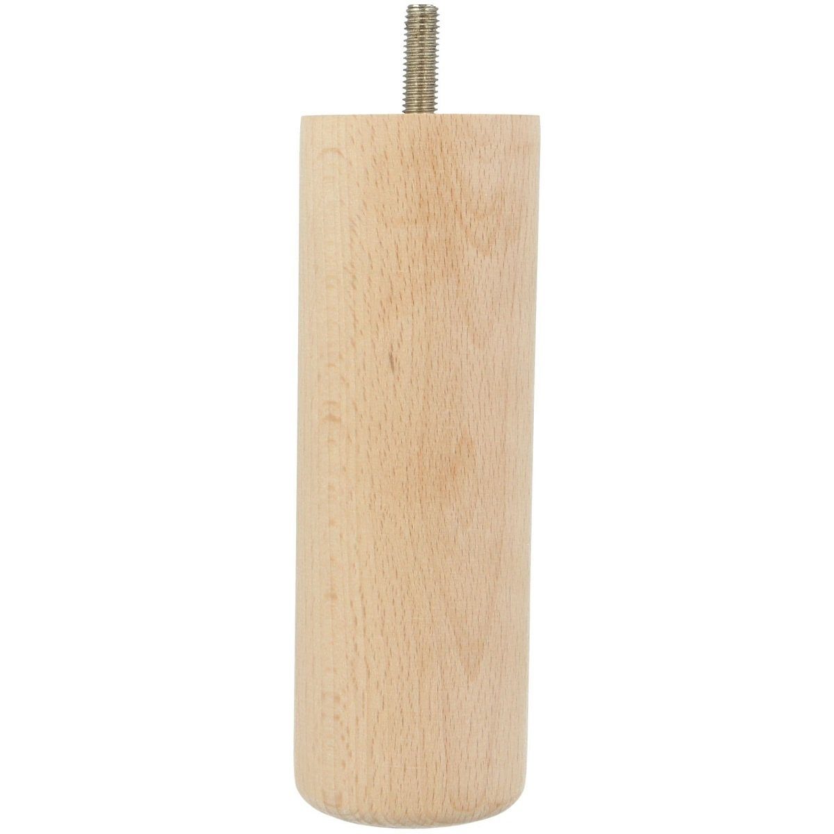 MS Beschläge Möbelfuß Buchenholz Möbelstempel Ø 50mm Holzfuß Möbelstütze