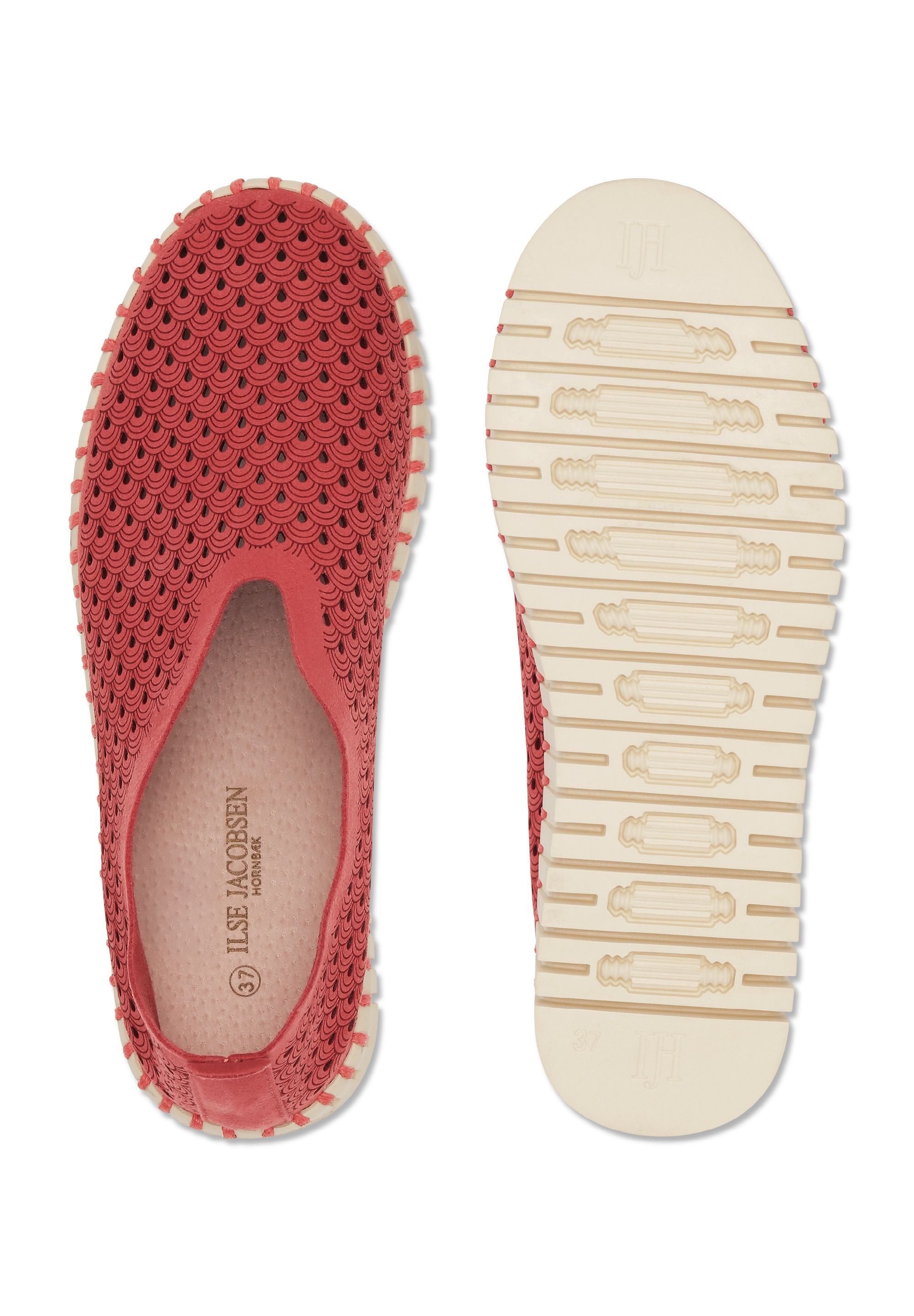Ilse Jacobsen TULIP3373 Sneaker Plateausohle, atmungsaktive Mikrofaser, hoher Tragekomfort
