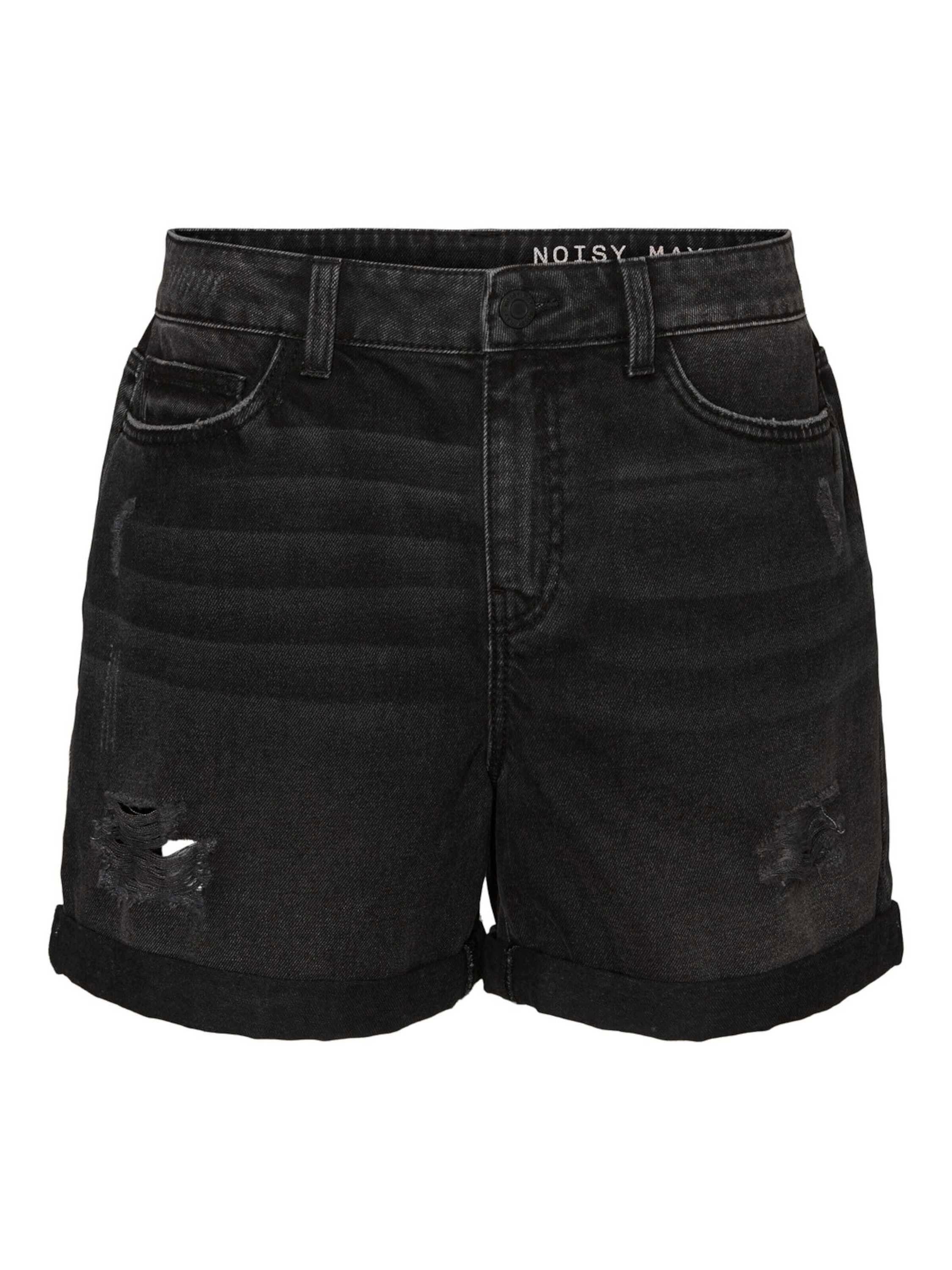 Noisy may Jeansshorts Smiley (1-tlg) Plain/ohne Details