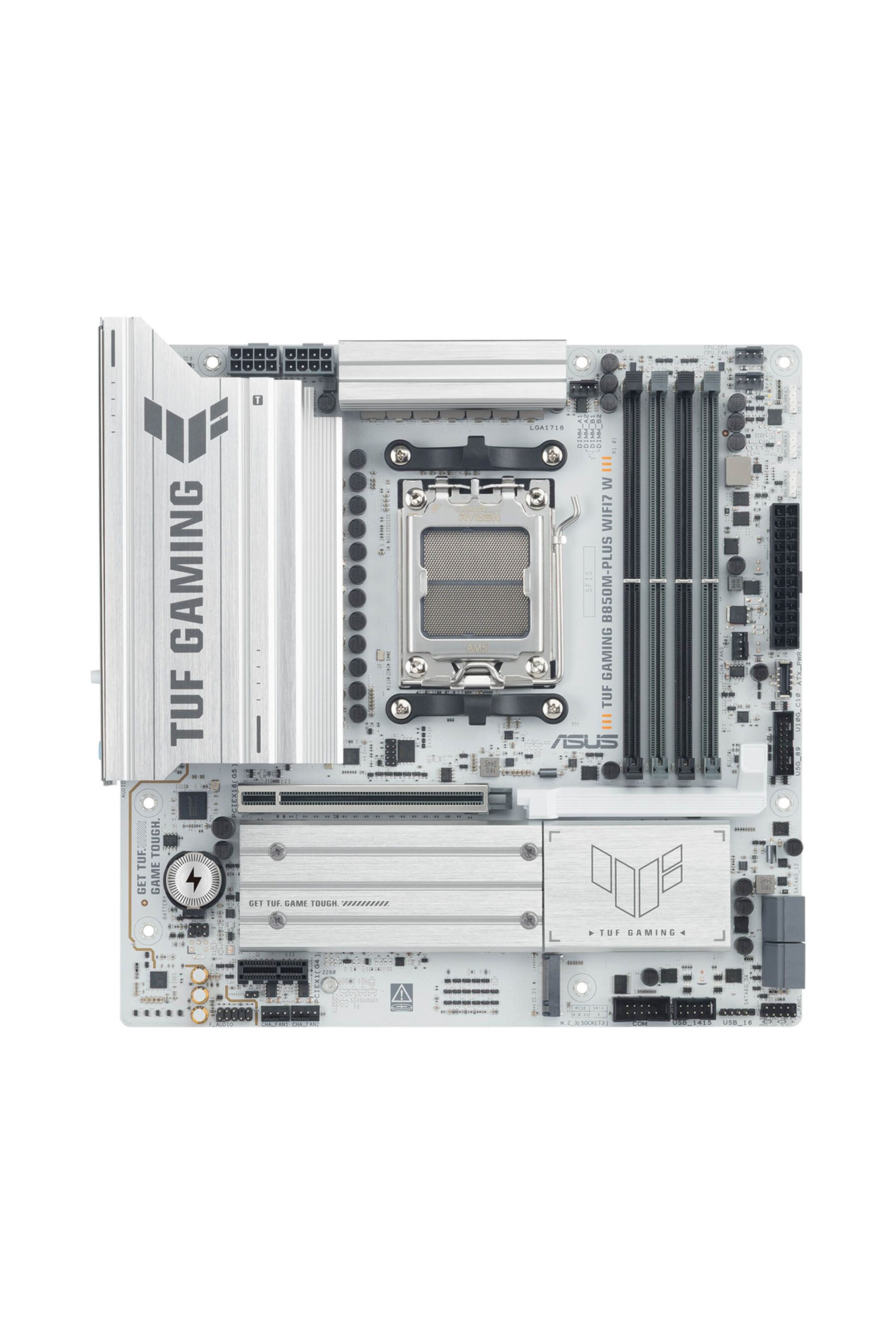 Asus TUF GAMING B850M-PLUS WIFI7 W Mainboard – Bild 4 von 5