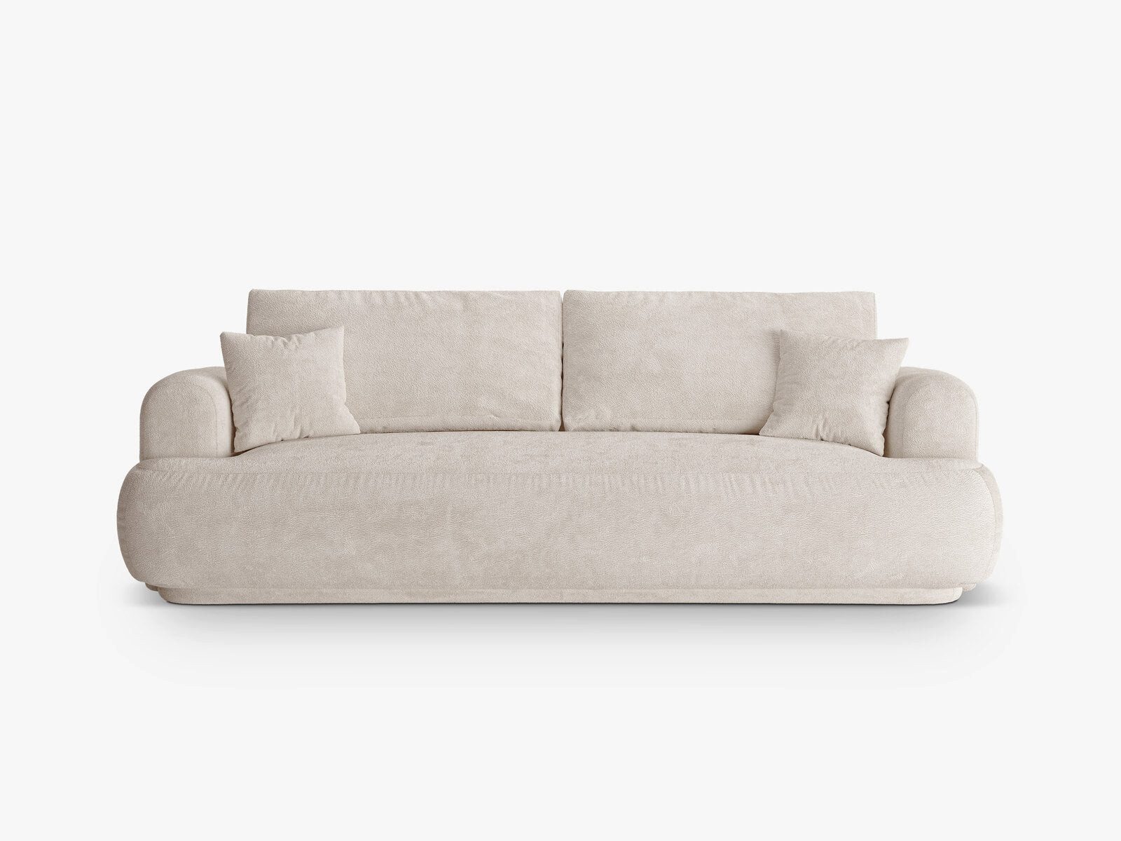Micadoni Schlafsofa Ella, 3-Sitzer mit Bettkasten