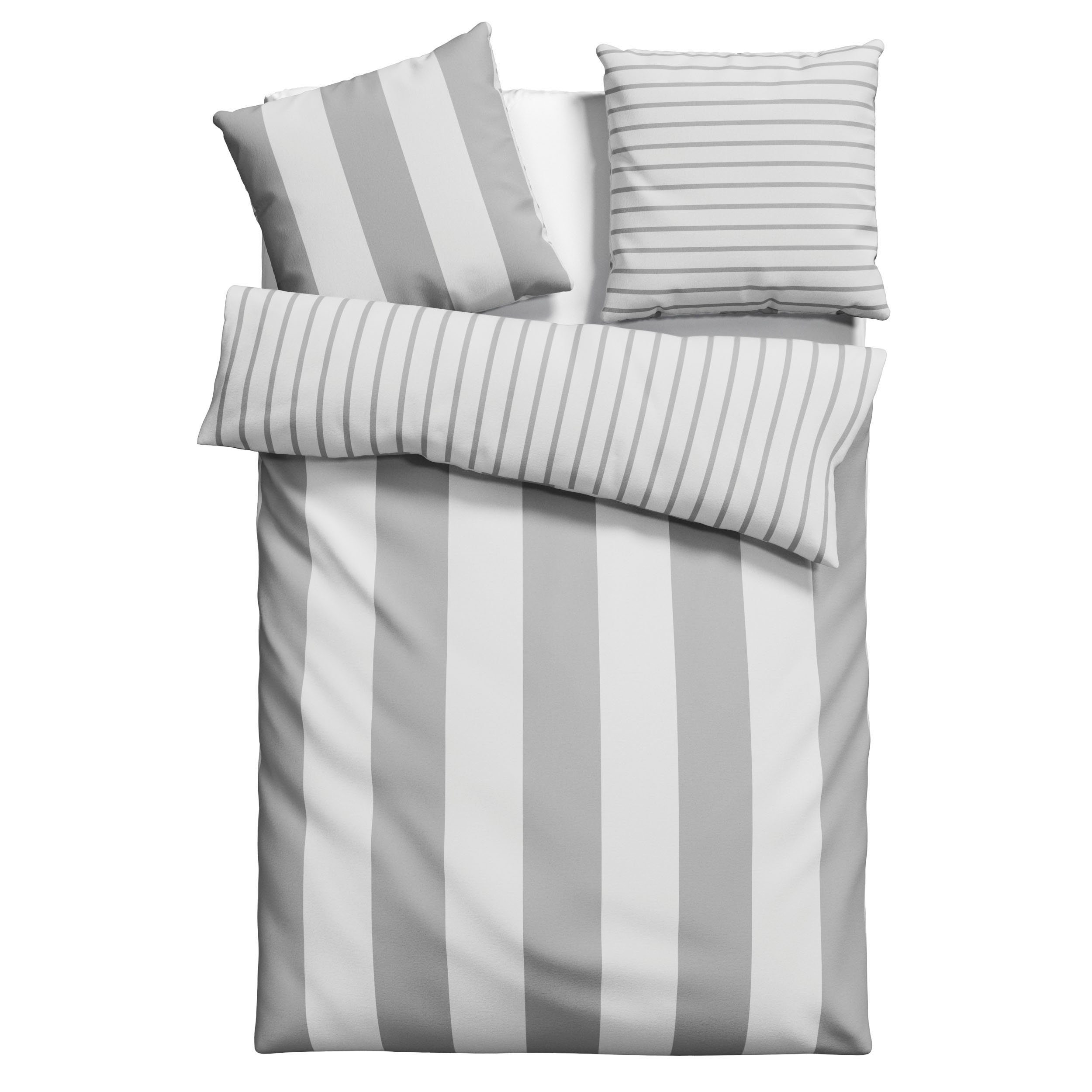 Home affaire Bettwäsche Sari, Flanell, 2 teilig, in verschiedenen Qualitäte günstig online kaufen