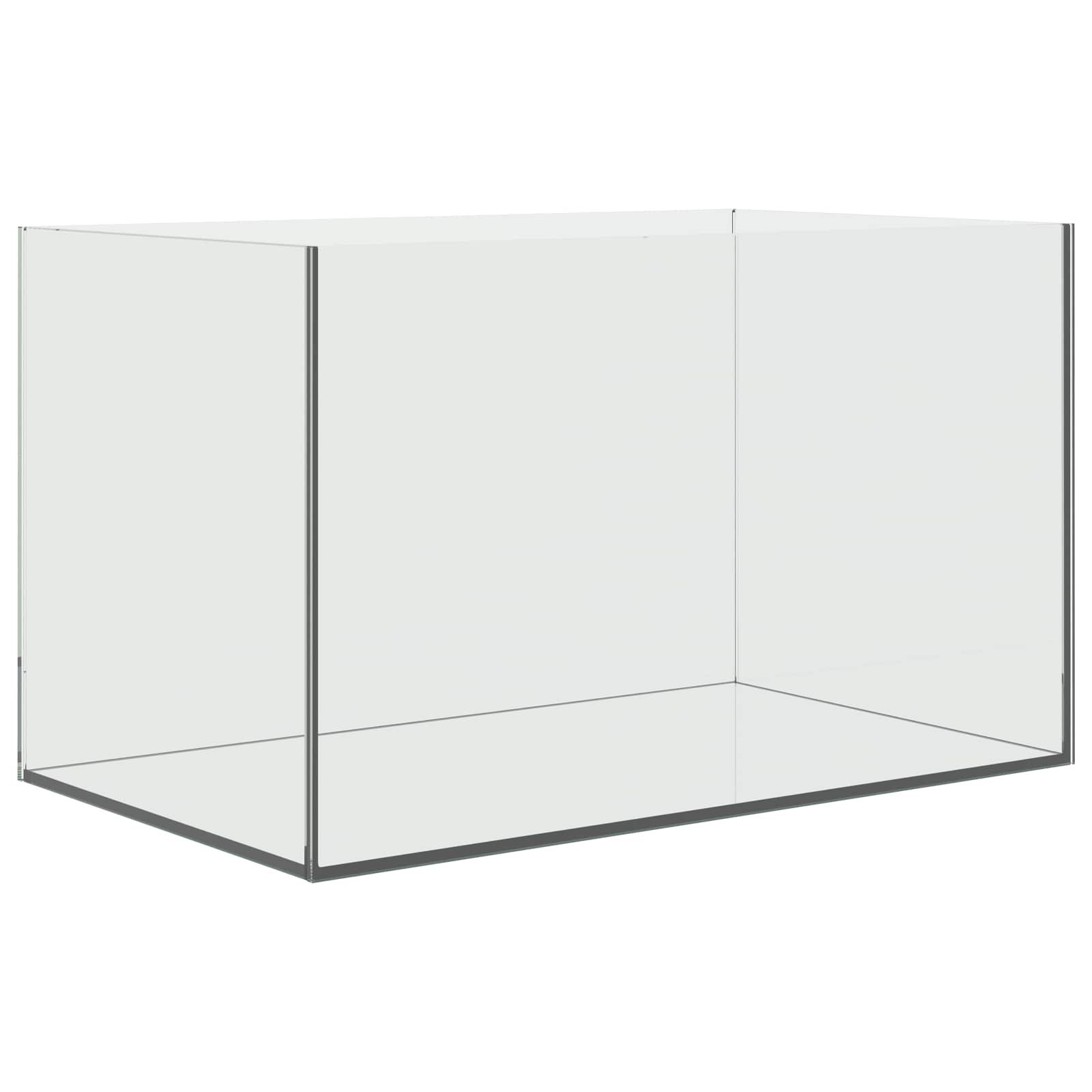 vidaXL Aquarien-Set Aquarium mit Speicher Transparent 50 x 30 x 30 cm Glas