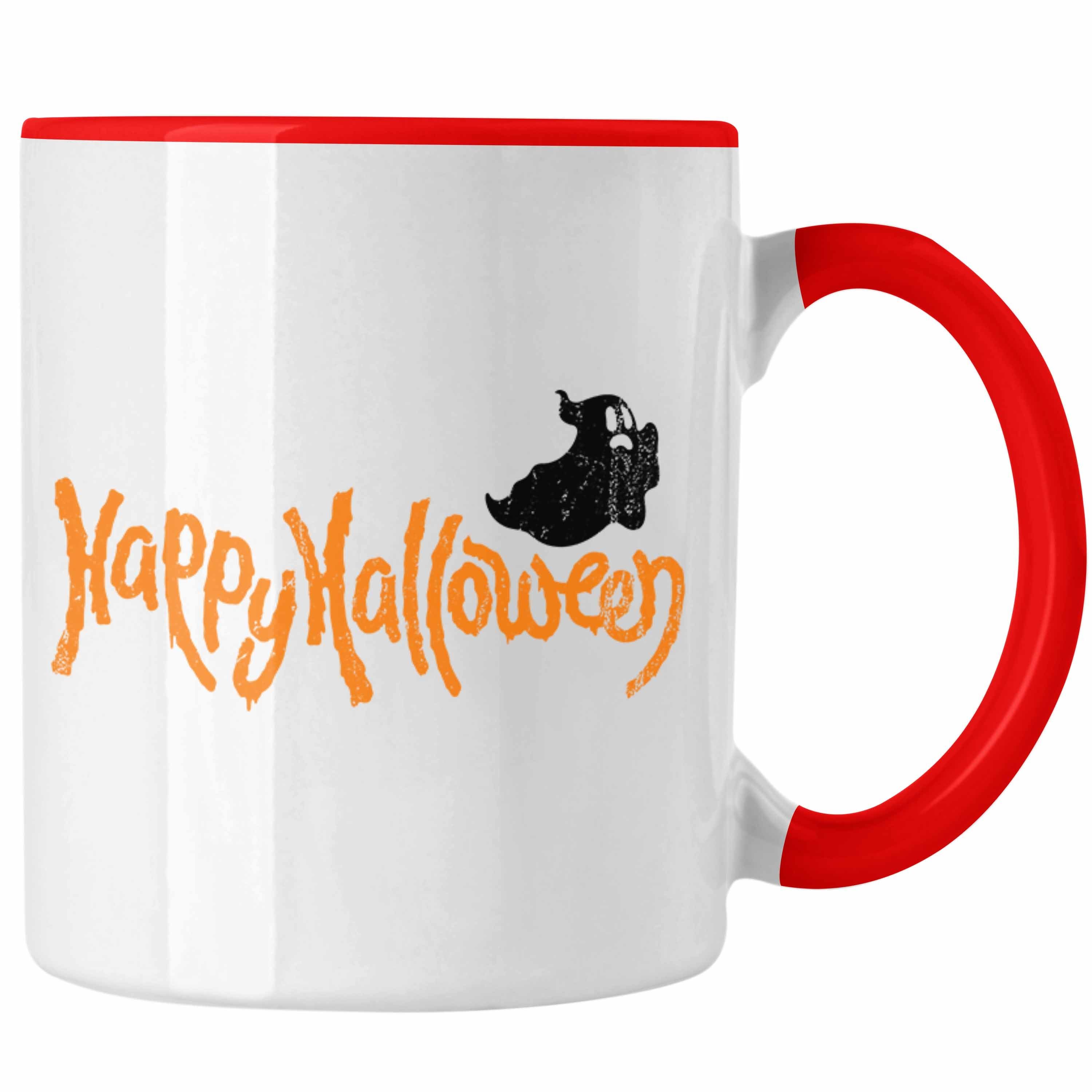 Geister Happy Halloween Dekoration Tasse Kürbis Halloween Becher Tasse Trendation Rot