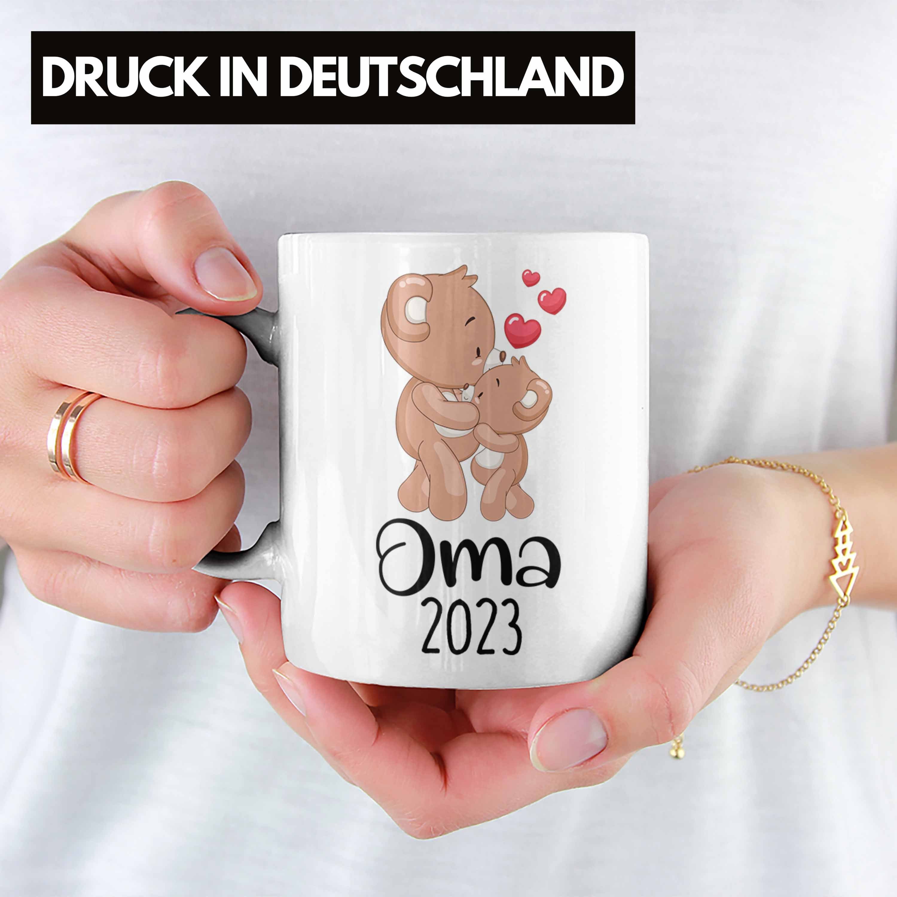 2023 Wirst Tasse Trendation Trendation Oma Du - Schwangerschaft Tasse Weiss Geschenk