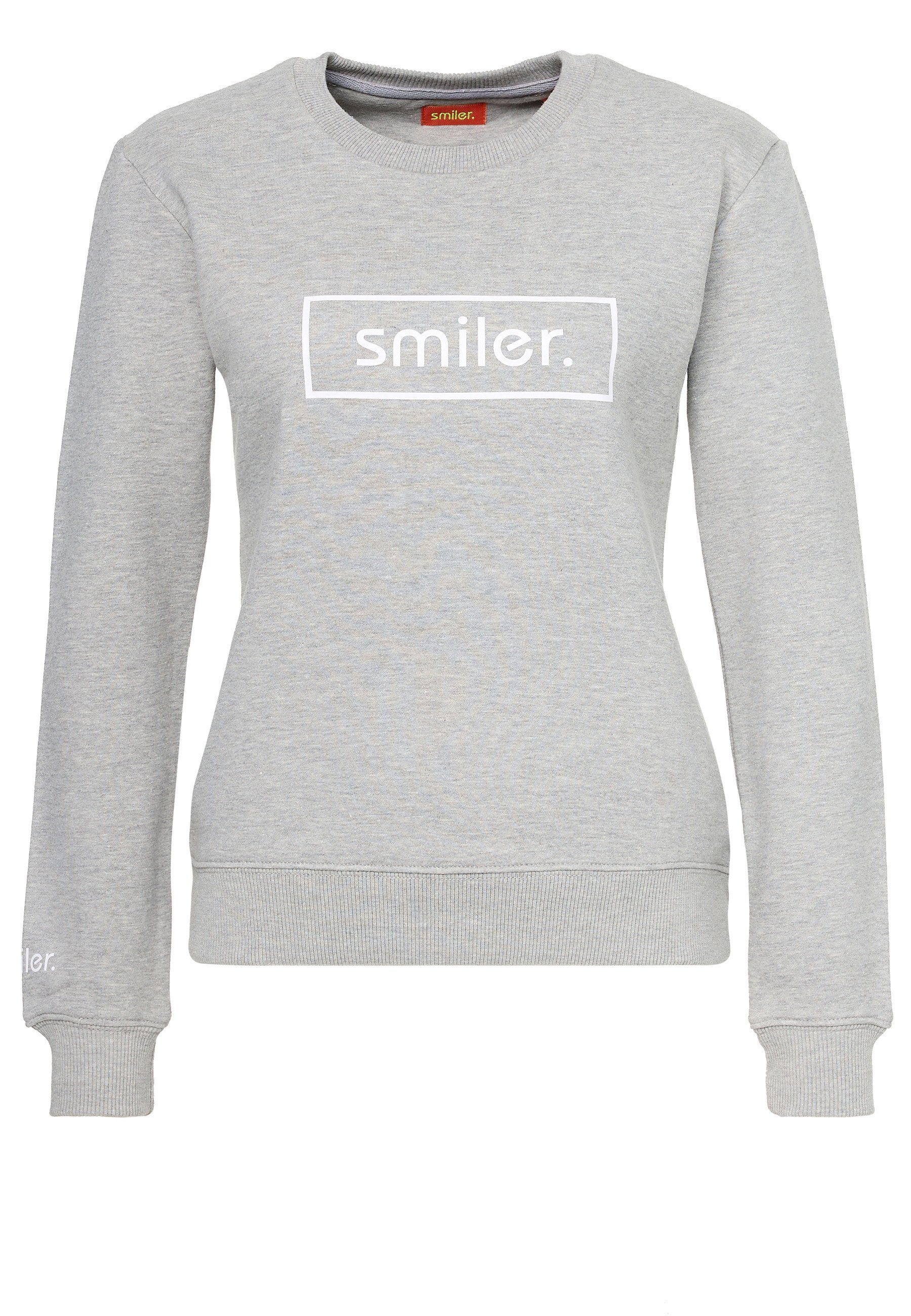 smiler. Sweatshirt Cuddle. mit modernem Design