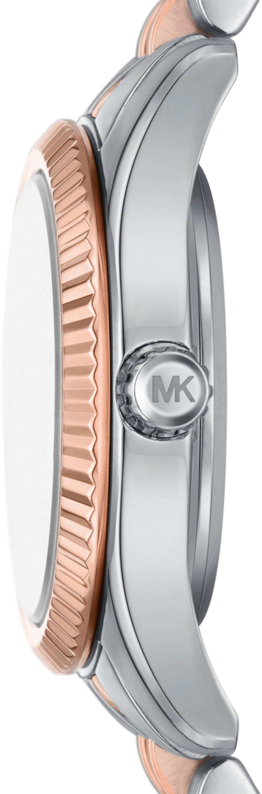 MICHAEL KORS Quarzuhr PETITE LEXINGTON MK4817SET, (Set, 3-tlg., mit 2 dazu passenden Schmuckarmbändern), Armbanduhr, Damenuhr, ideal auch als Geschenk, Edelstahlarmband