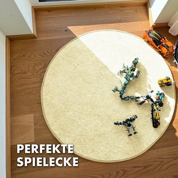 Kinderteppich Crocodile, Individuell einsetzbar, Karat, Rund, Viele Farben und Größen