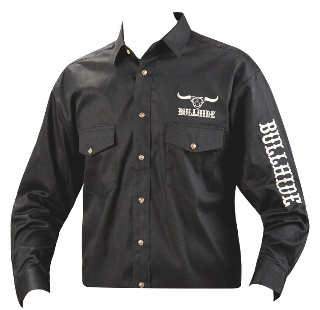 Westernlifestyle Langarmhemd Westernhemd schwarz