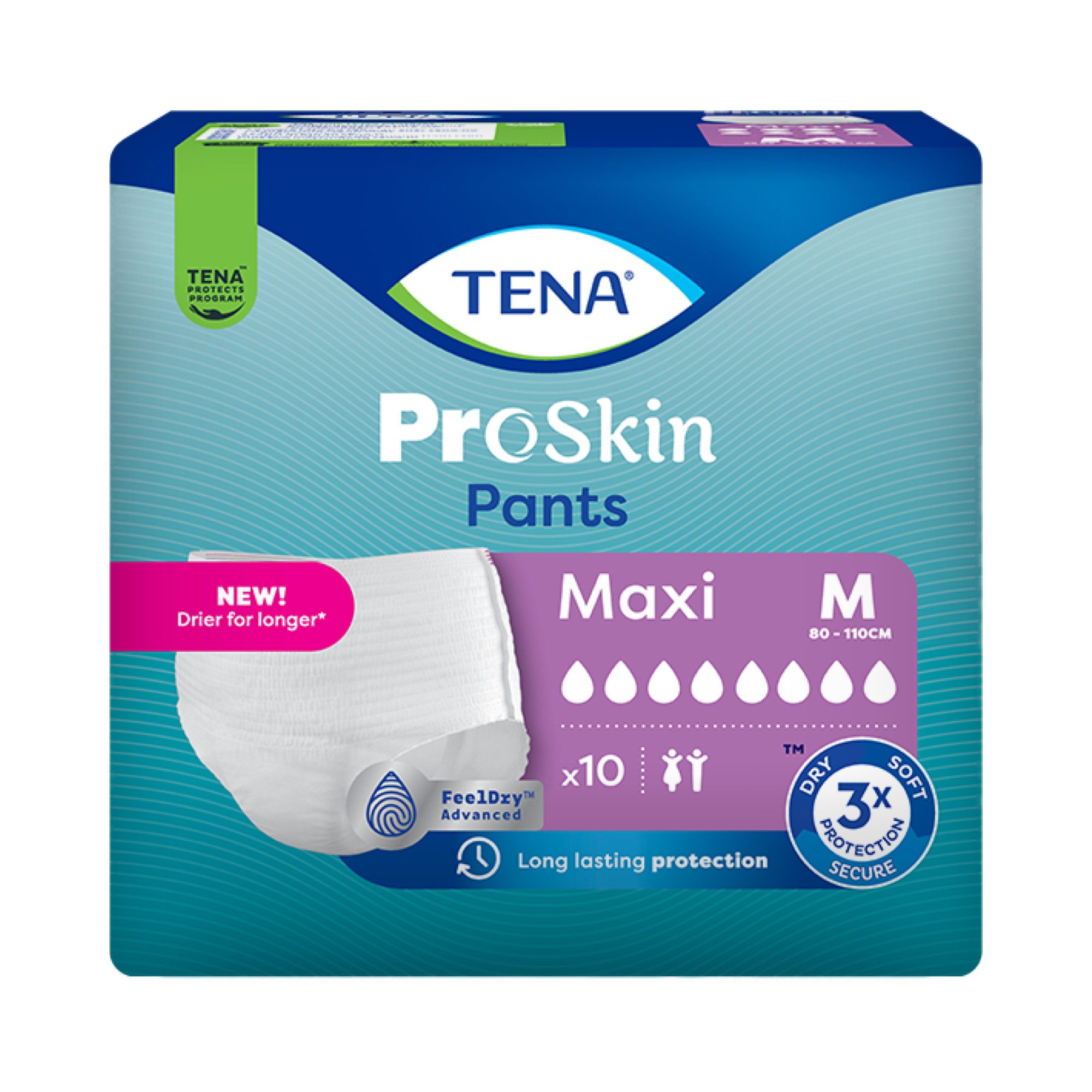 TENA Inkontinenz-Pants TENA - Pants Maxi- S-XL, M Gr., 10-St.
