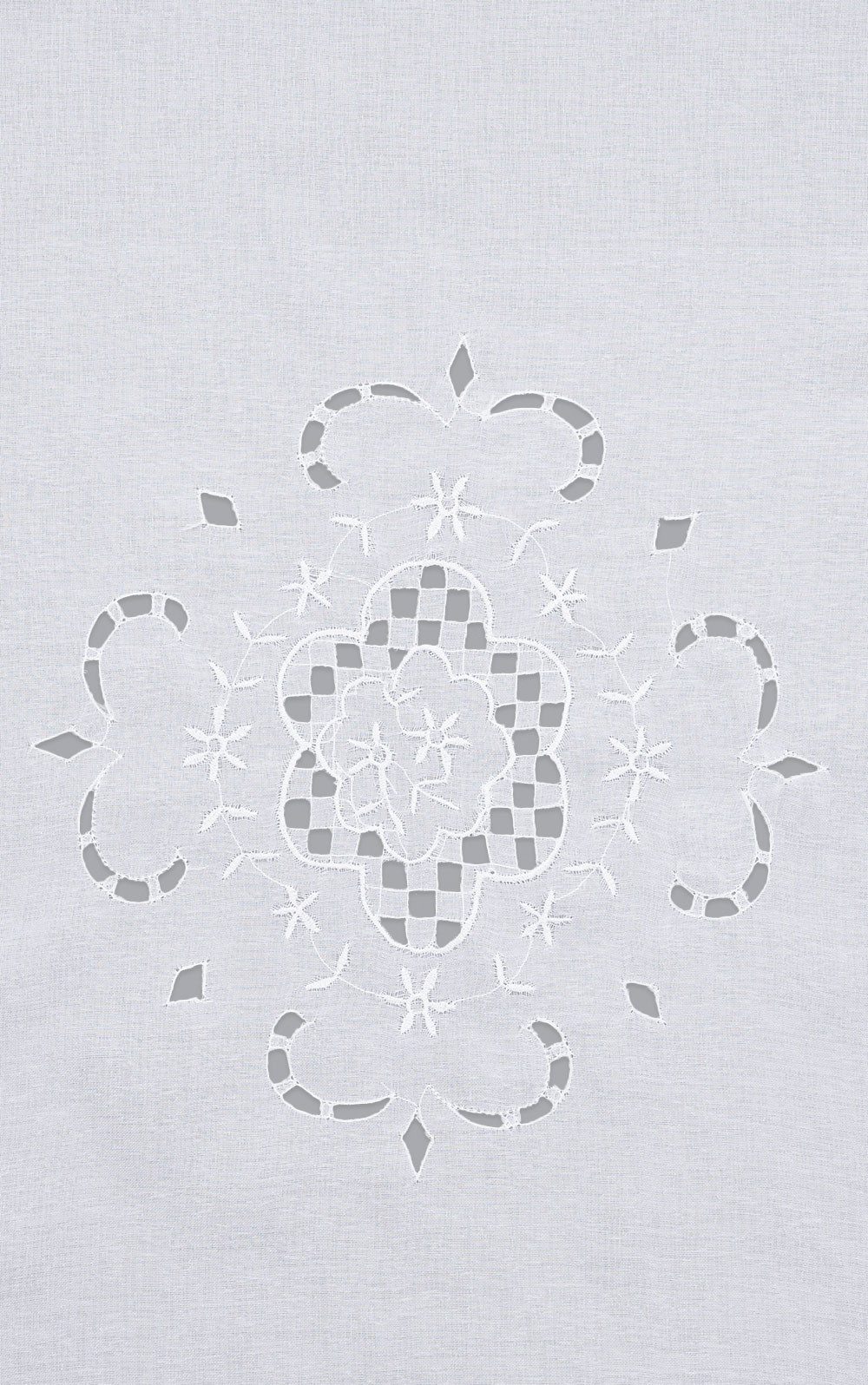 LYSEL® Scheibengardine Landhaustraum (1 St), halbtransparent, HxB 100x60cm