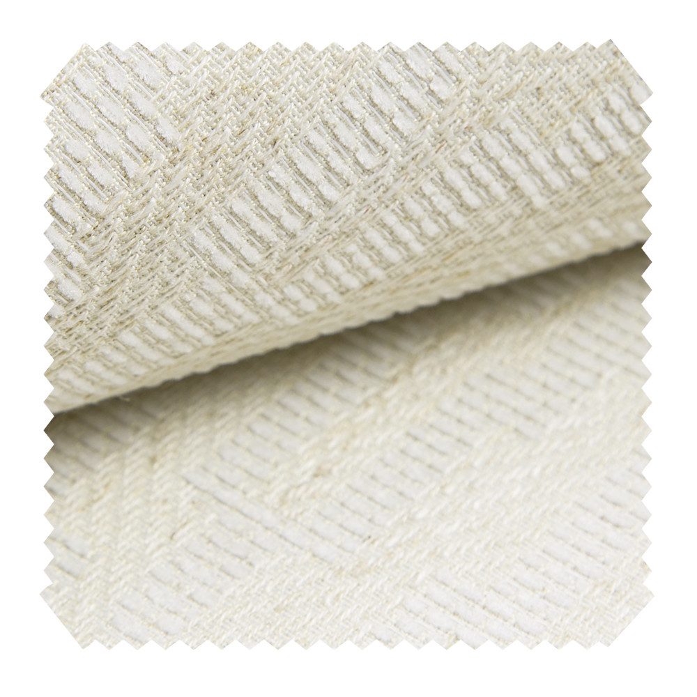 novely® Stoff exquisit ATTRACTO Polsterstoff im Leinen-Naturlook, Schwer Entzündbar, Robust, Abriebfest, Meterware, 1lfm