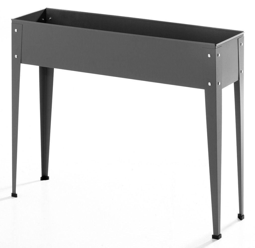 Powertec Garden Hochbeet Powertec Garden Metall-Hochbeet, ca. 60 x 27 x 45 cm - Anthrazit
