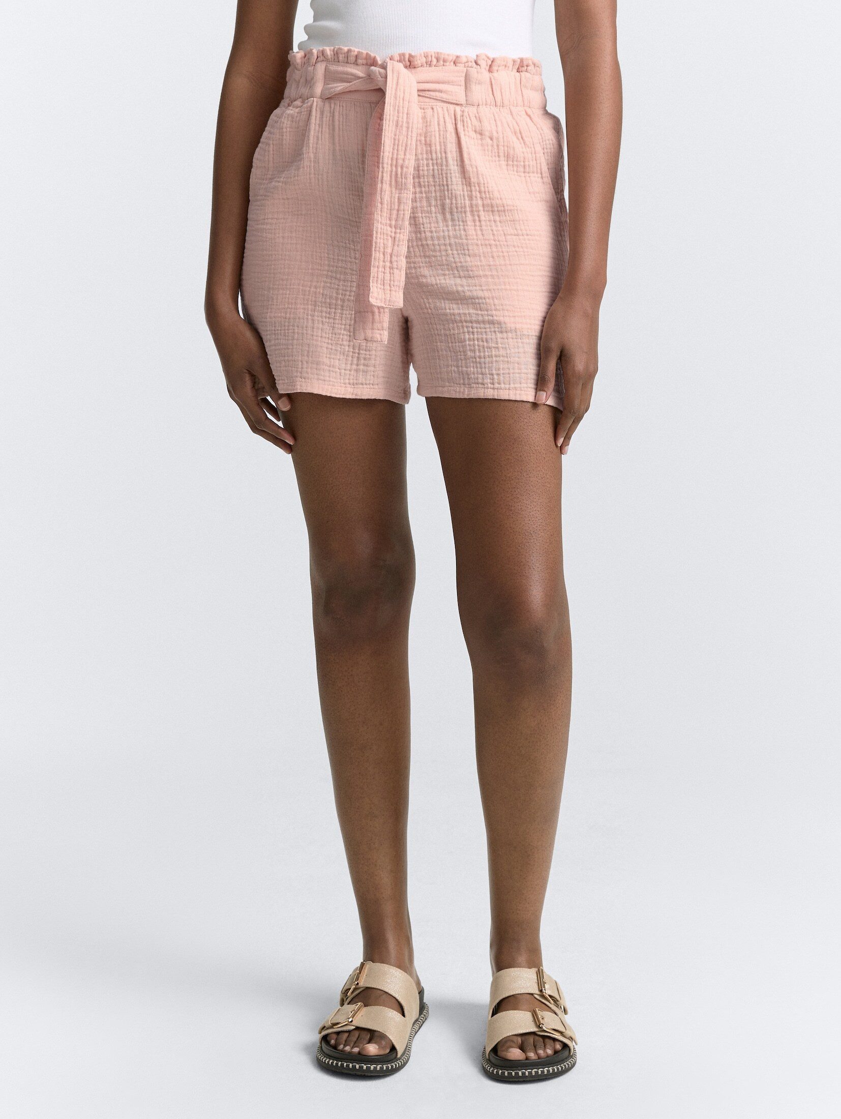 TOM TAILOR Denim Shorts Musselin Relaxed günstig online kaufen
